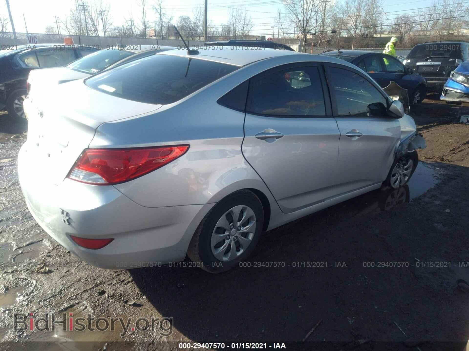 2017 HYUNDAI ACCENT - VIN: KMHCT4AE4HU340967 - Фото 4