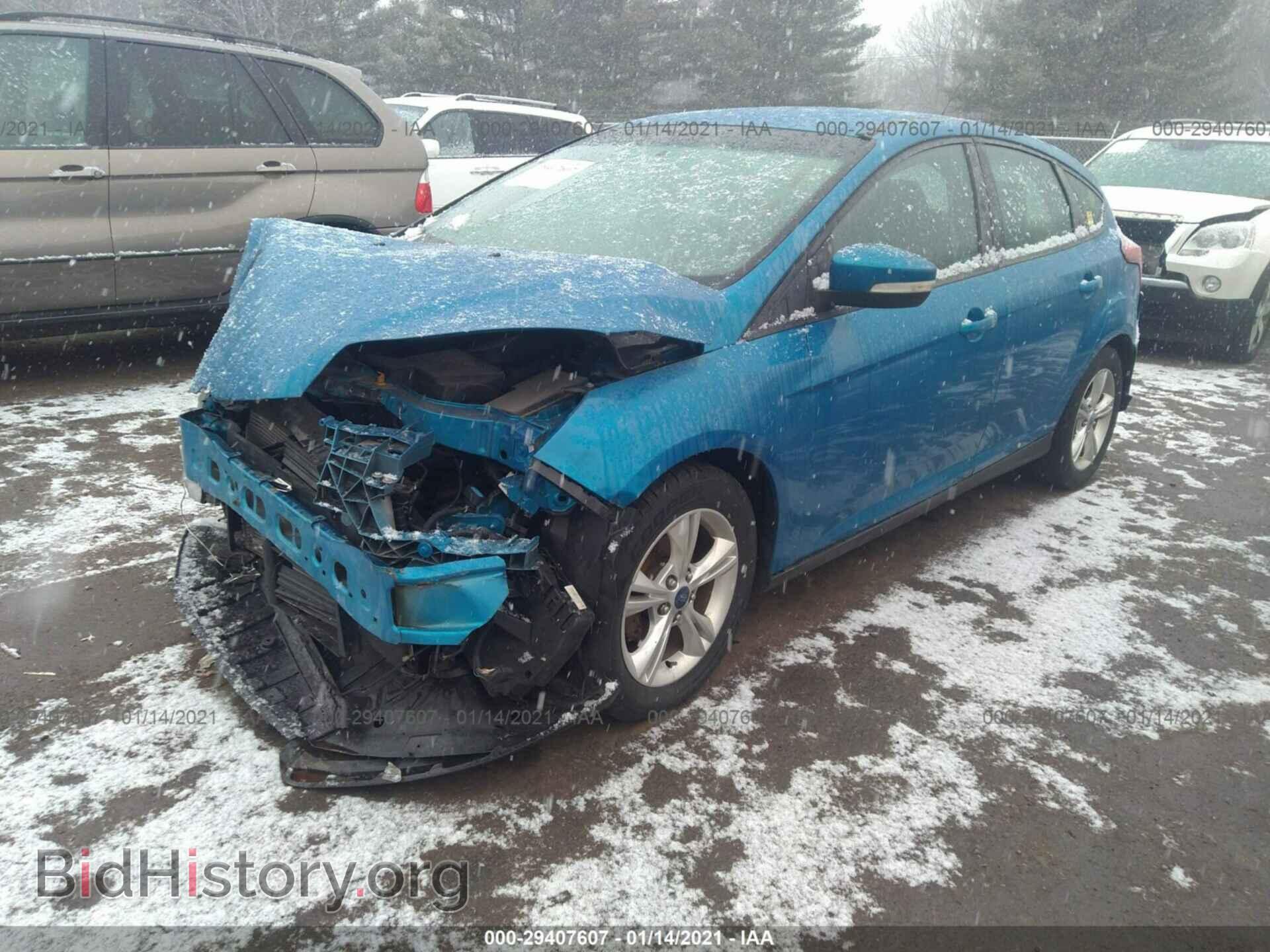 2013 FORD FOCUS - VIN: 1FADP3K22DL186020 - Фото 2