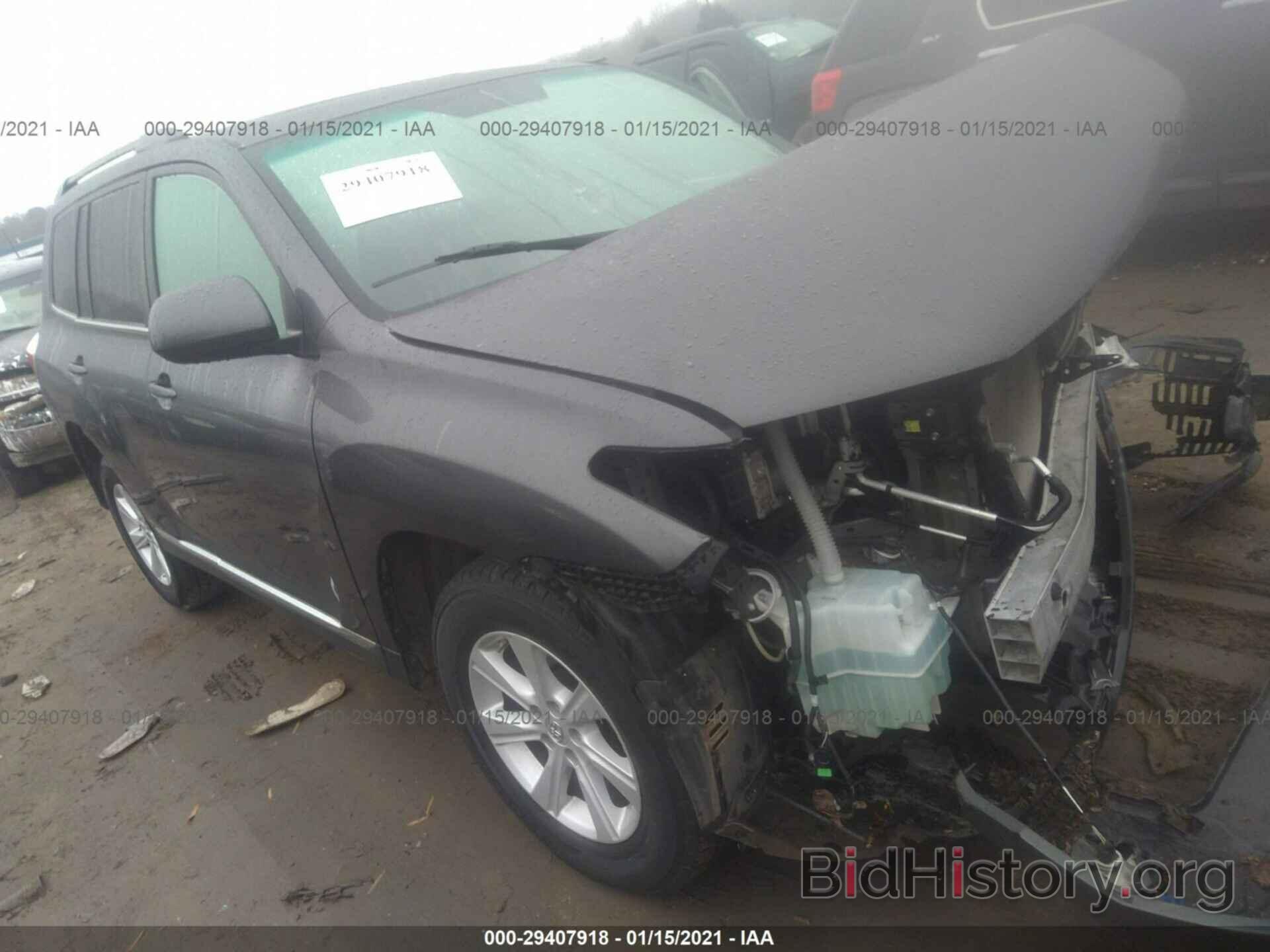 Photo 5TDZK3EH3CS061149 - TOYOTA HIGHLANDER 2012