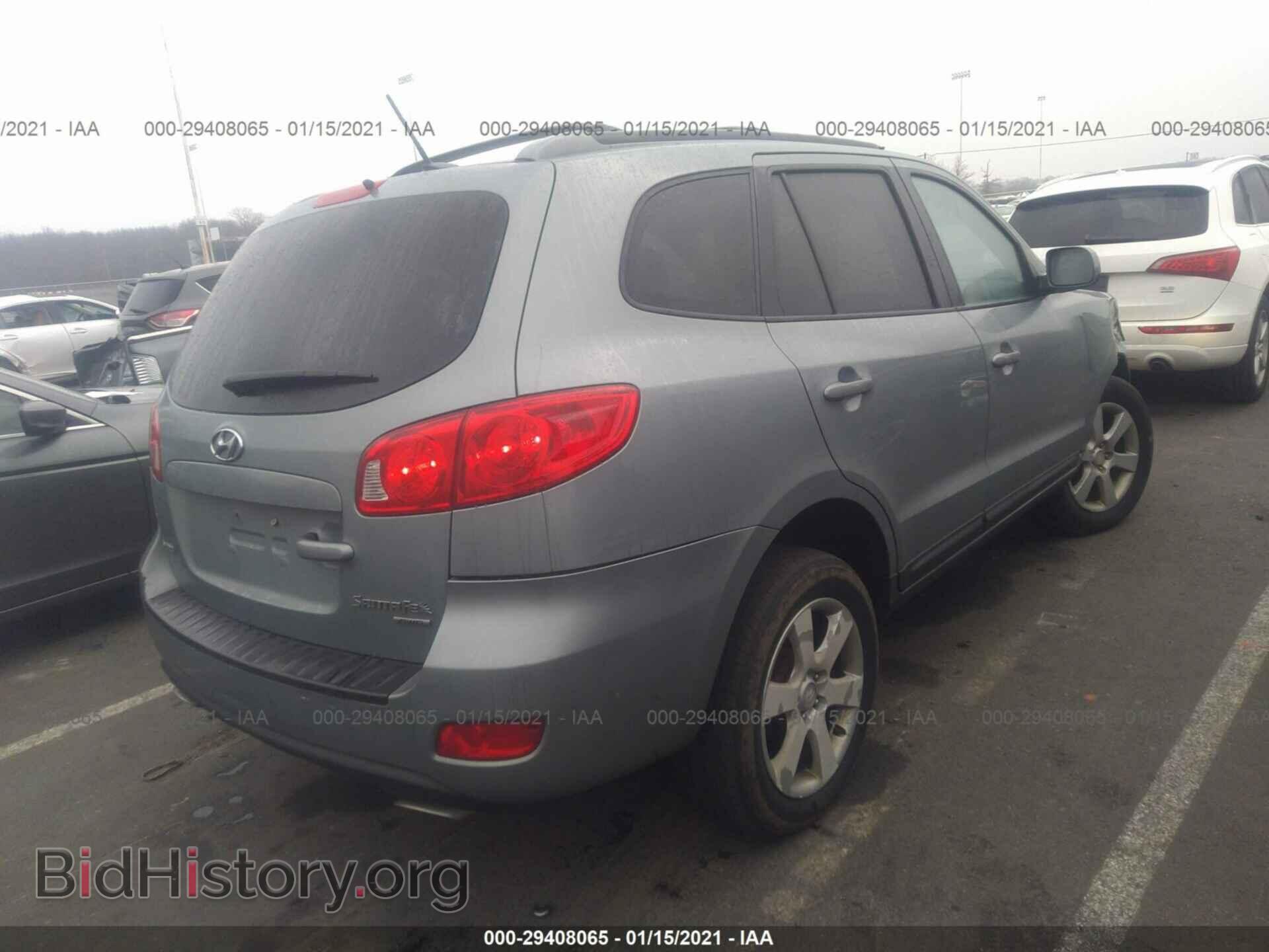 2009 HYUNDAI SANTA FE - VIN: 5NMSH73E19H270949 - Фото 4