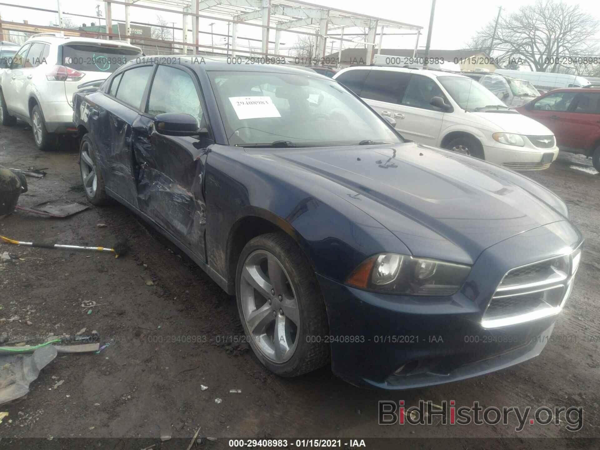 Photo 2C3CDXHG2DH643421 - DODGE CHARGER 2013