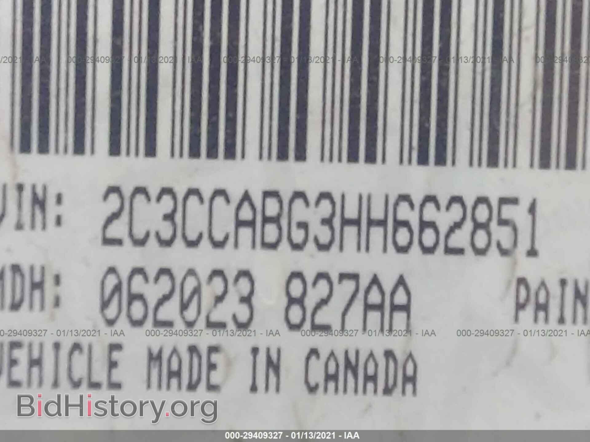 2017 CHRYSLER 300 - VIN: 2C3CCABG3HH662851 - Фото 9