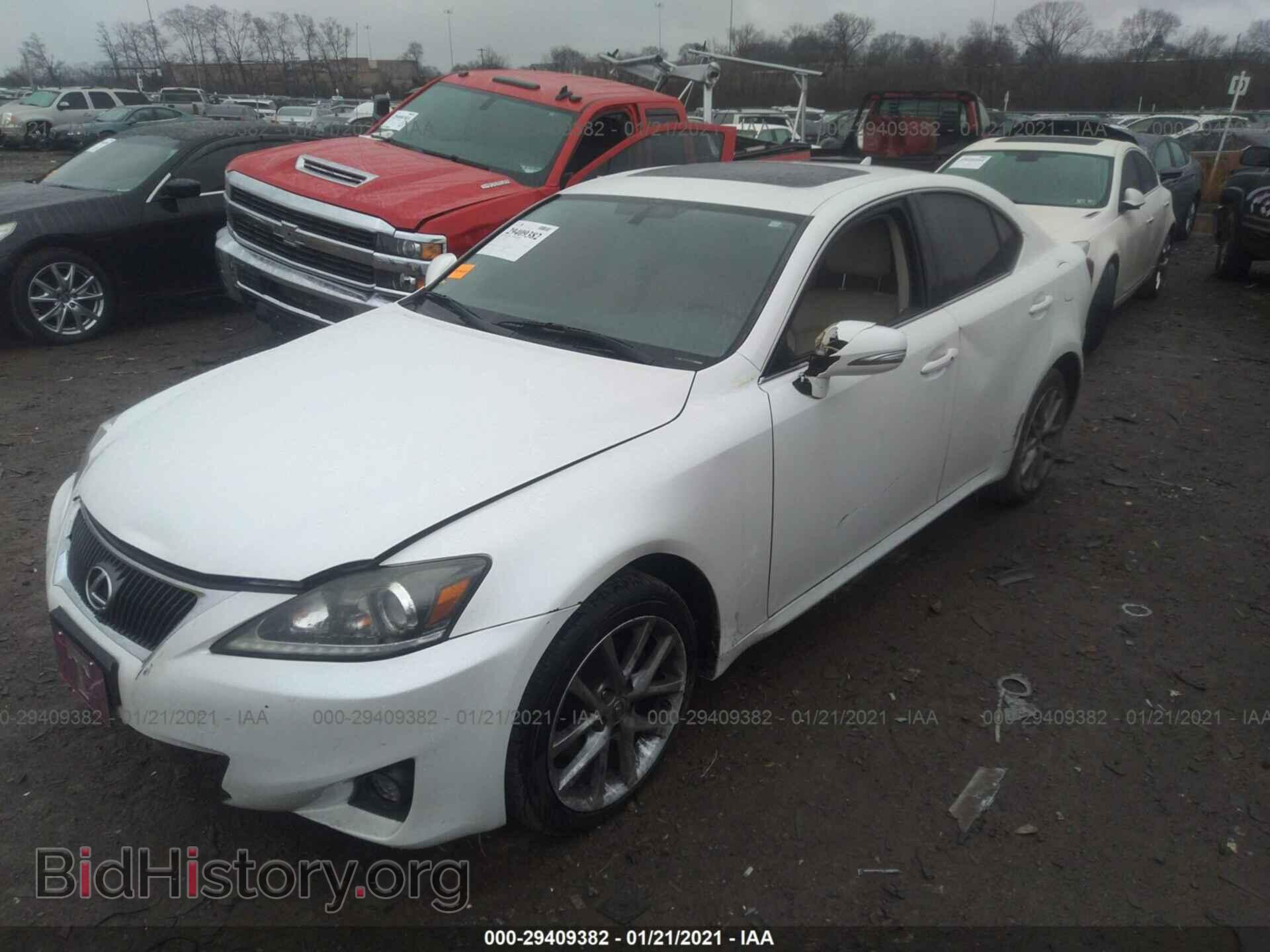 2012 LEXUS IS 250 - VIN: JTHCF5C22C5054914 - Фото 2