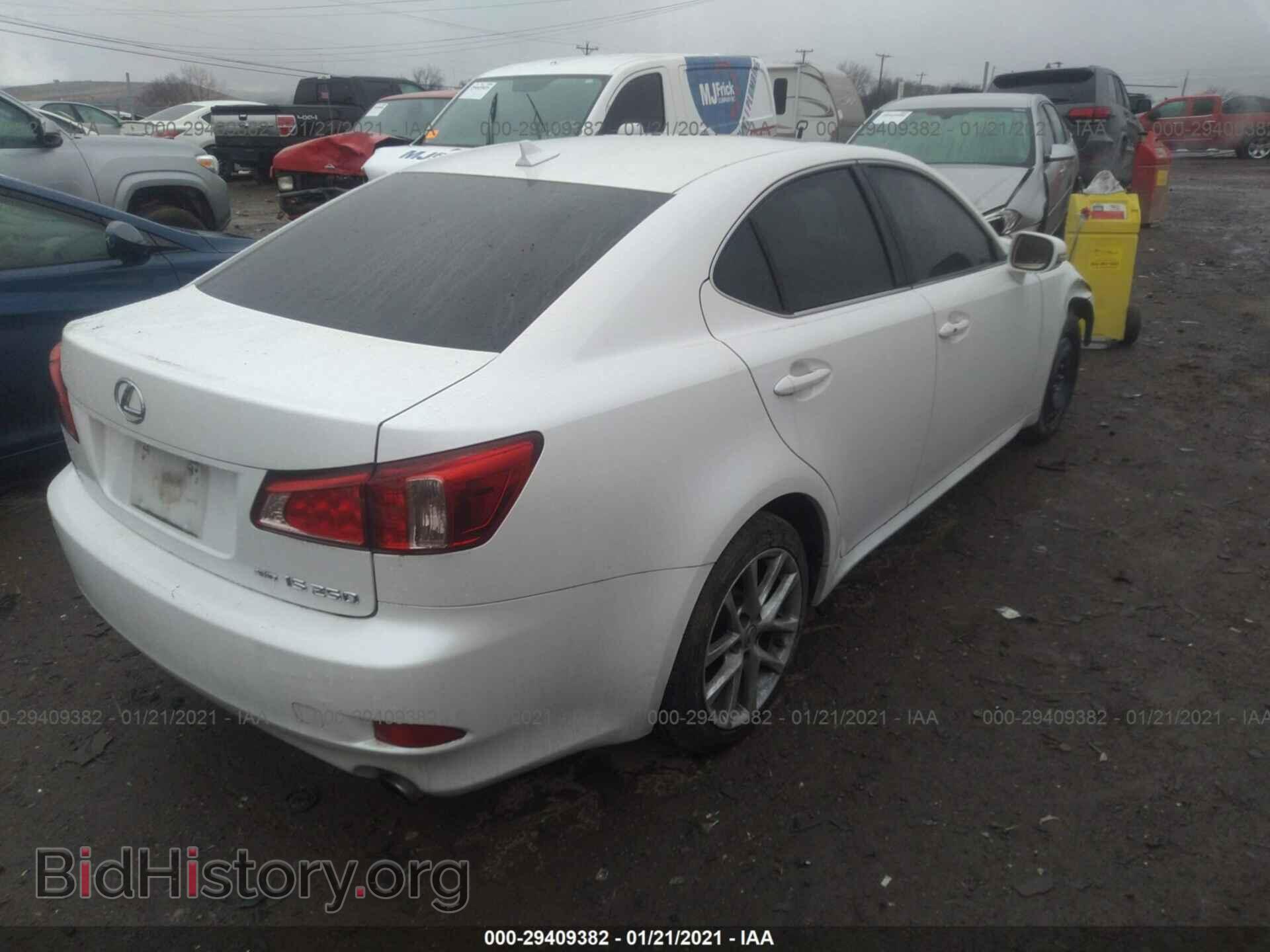 2012 LEXUS IS 250 - VIN: JTHCF5C22C5054914 - Фото 4