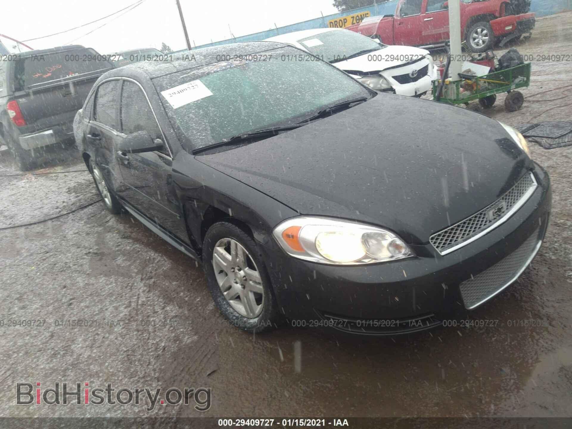 Фотография 2G1WG5E3XC1325567 - CHEVROLET IMPALA 2012
