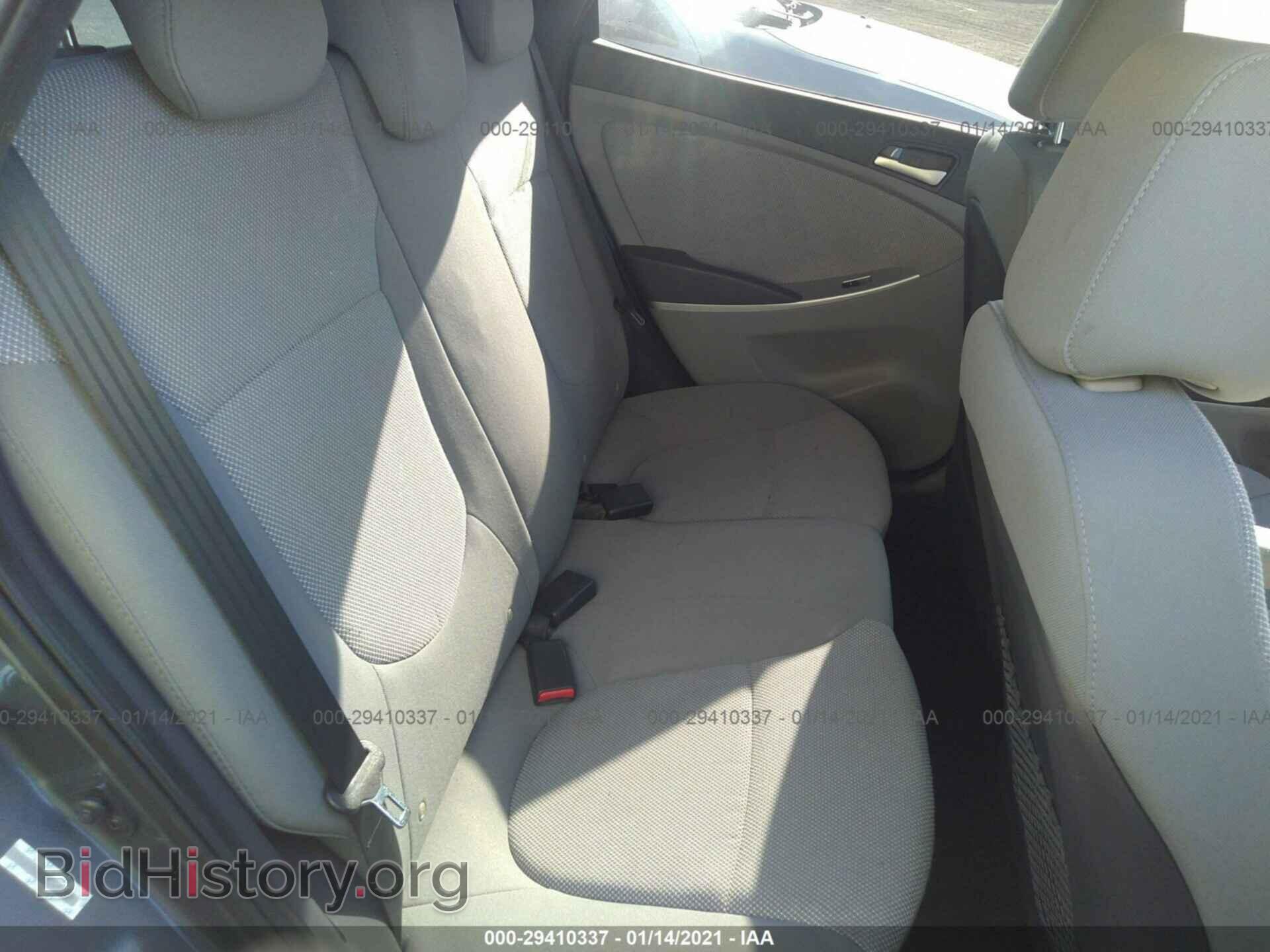 2013 HYUNDAI ACCENT - VIN: KMHCT4AE5DU411989 - Фото 8