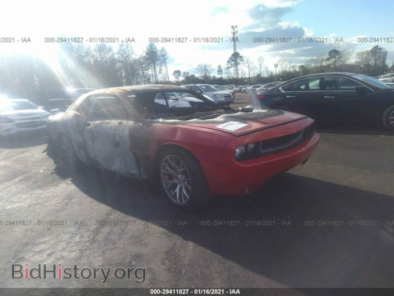 2014 Dodge CHALLENGER SRT8 (VIN 2C3CDYCJ1EH158083) — фото 1 из 10, IAAI, повреждение: возгорание двигателя