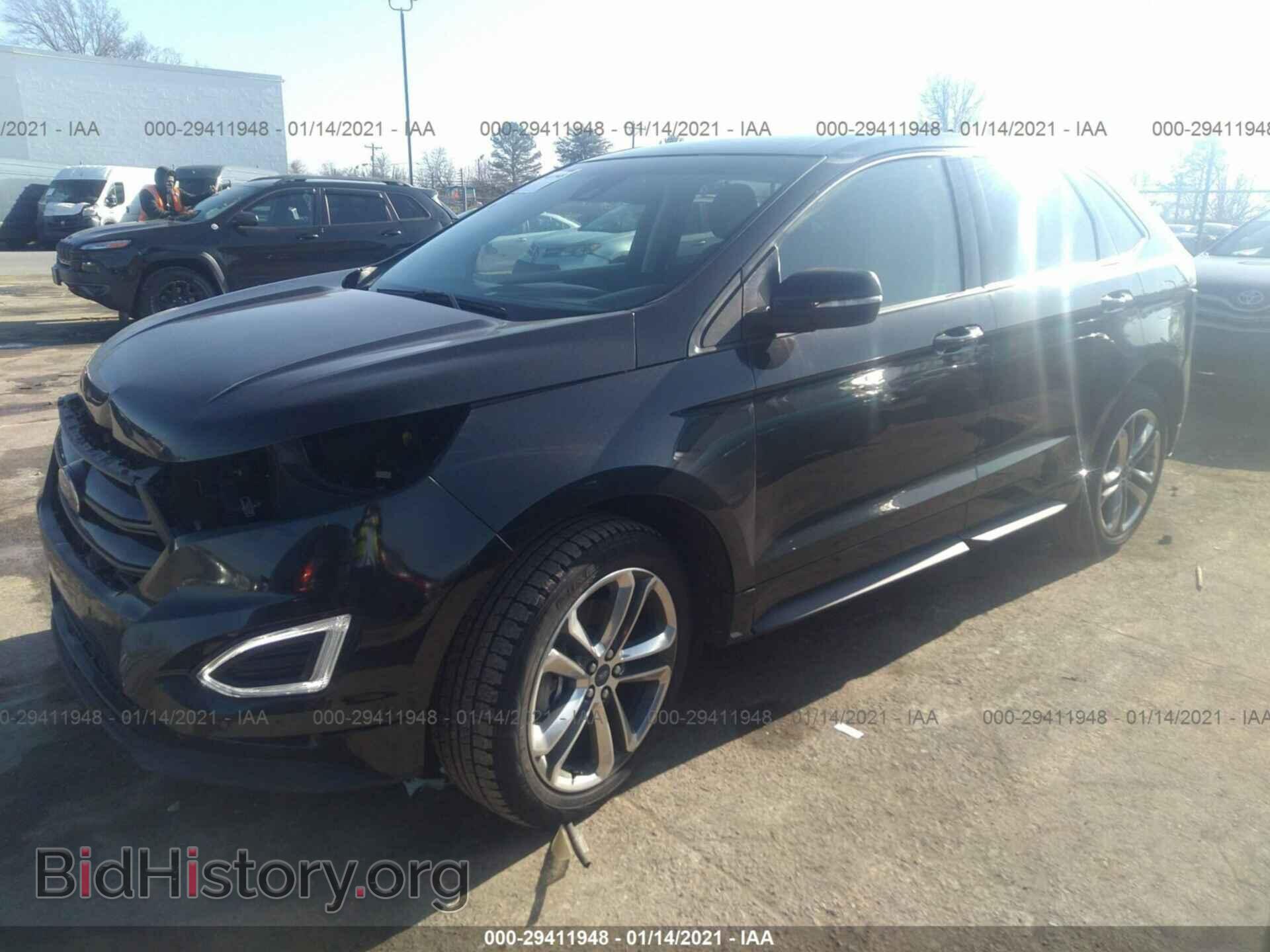 2015 FORD EDGE - VIN: 2FMTK4AP0FBC09610 - Фото 2