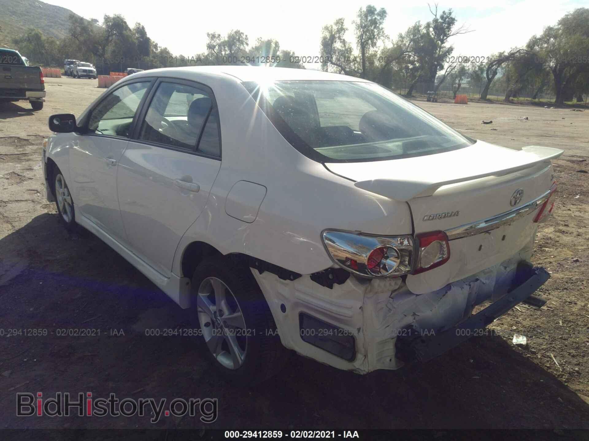 2013 TOYOTA COROLLA - VIN: 5YFBU4EEXDP191902 - Фото 3
