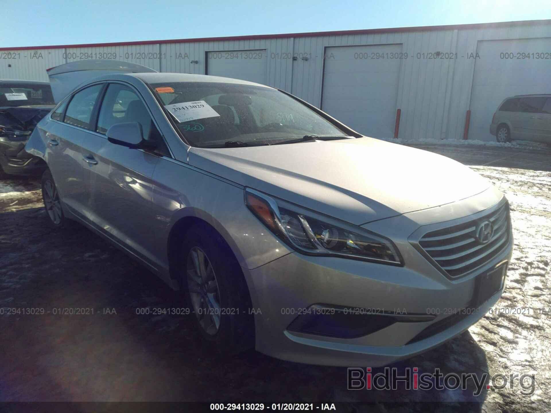 Photo 5NPE24AF6GH350661 - HYUNDAI SONATA 2016