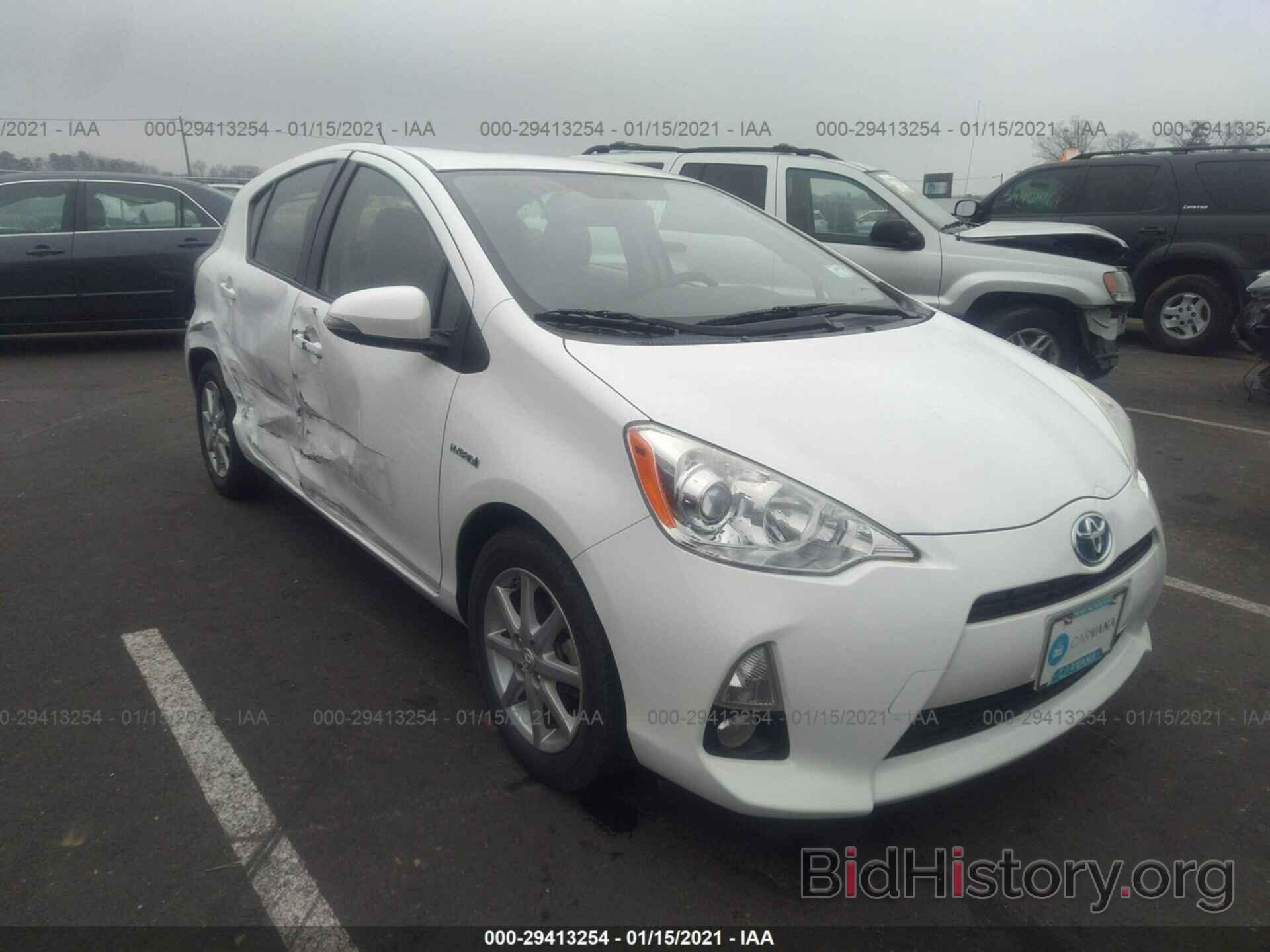 Photo JTDKDTB3XC1514698 - TOYOTA PRIUS C 2012