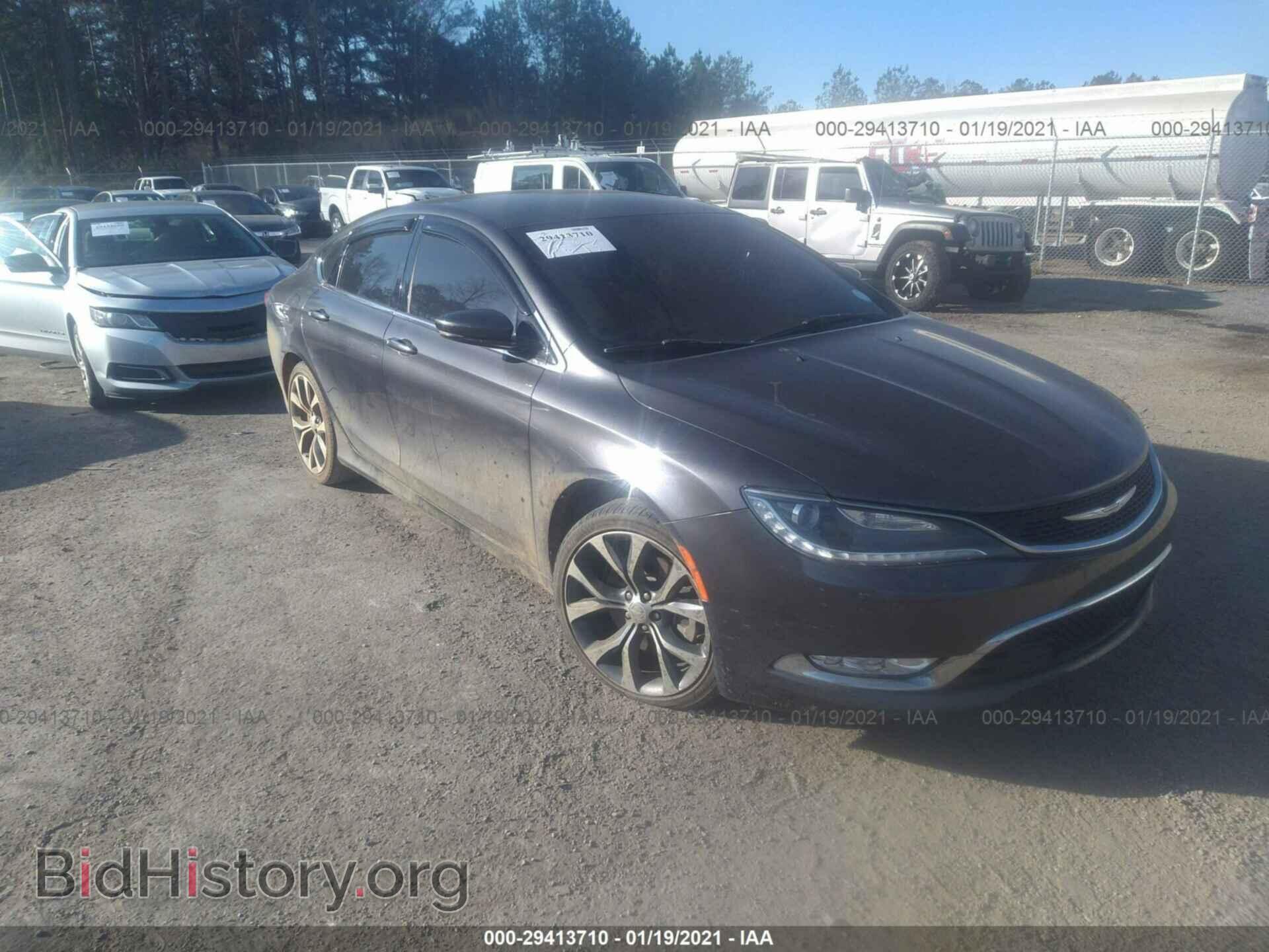 Фотография 1C3CCCCB8GN100271 - CHRYSLER 200 2016