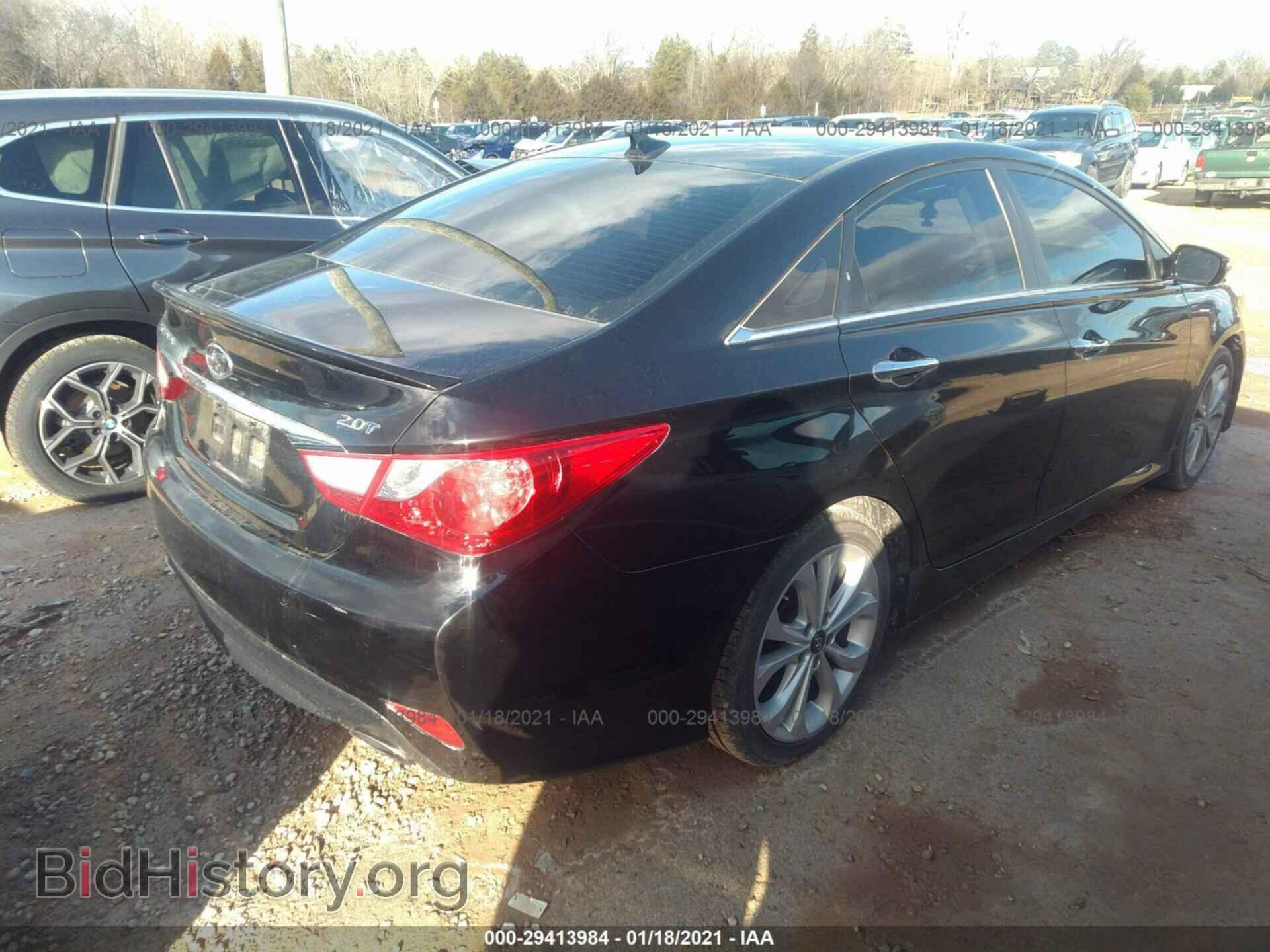 2014 HYUNDAI SONATA - VIN: 5NPEC4AB3EH853992 - Фото 4