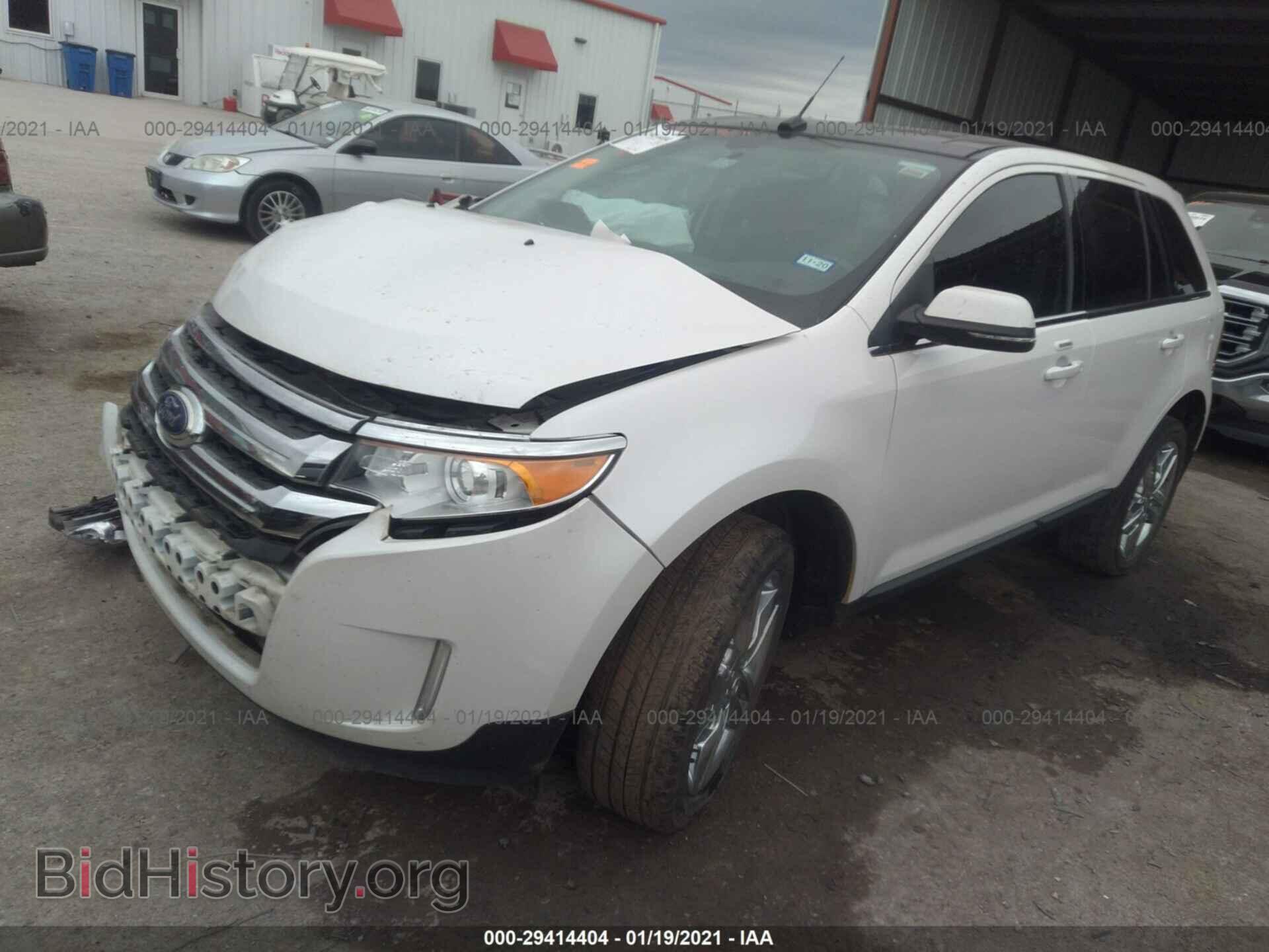 2014 FORD EDGE - VIN: 2FMDK3KC1EBB00016 - Фото 2