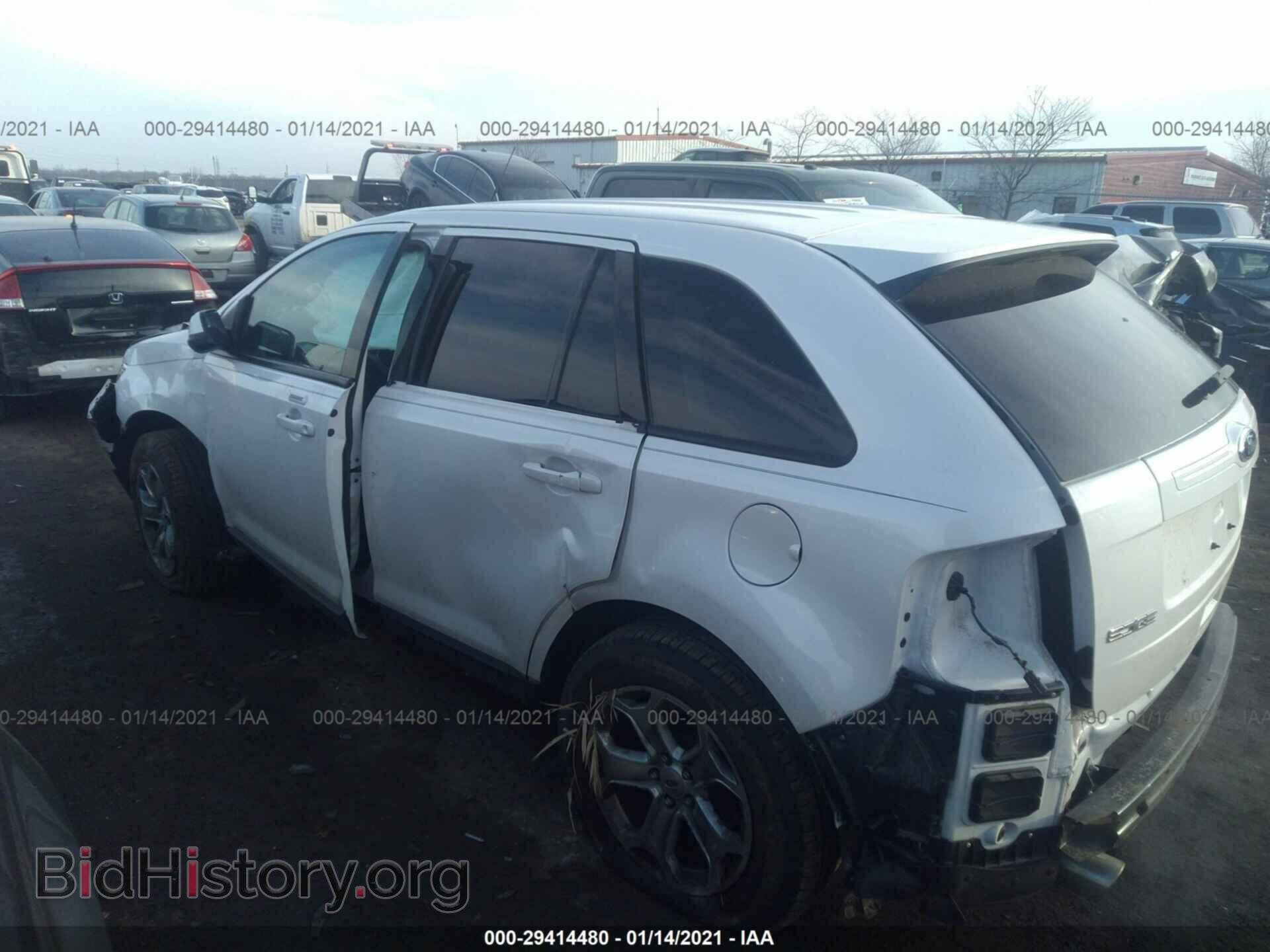 2013 FORD EDGE - VIN: 2FMDK3JC1DBC57450 - Фото 3