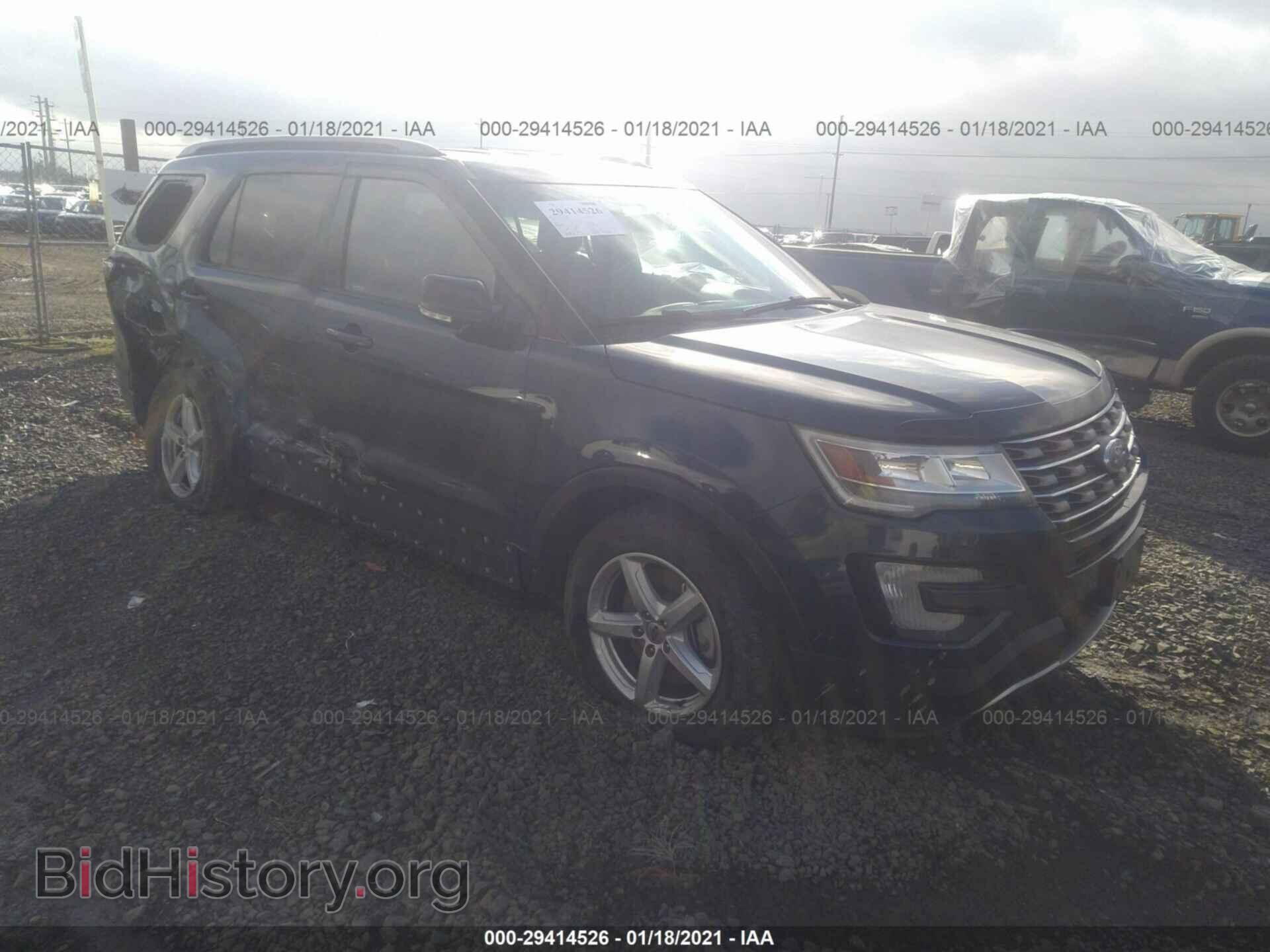 Фотография 1FM5K8D84GGD04041 - FORD EXPLORER 2016
