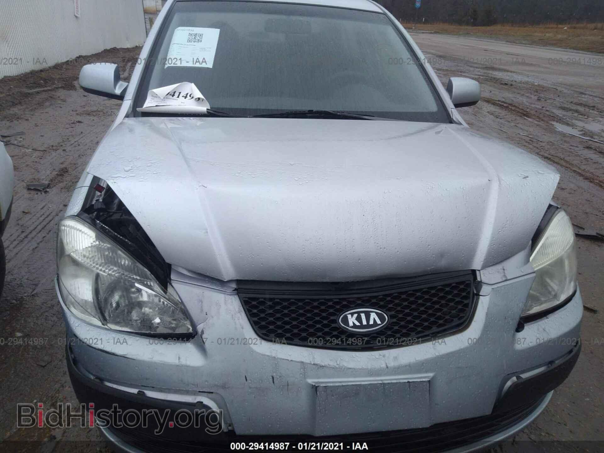 2008 KIA RIO - VIN: KNADE123786355625 - Photo 6