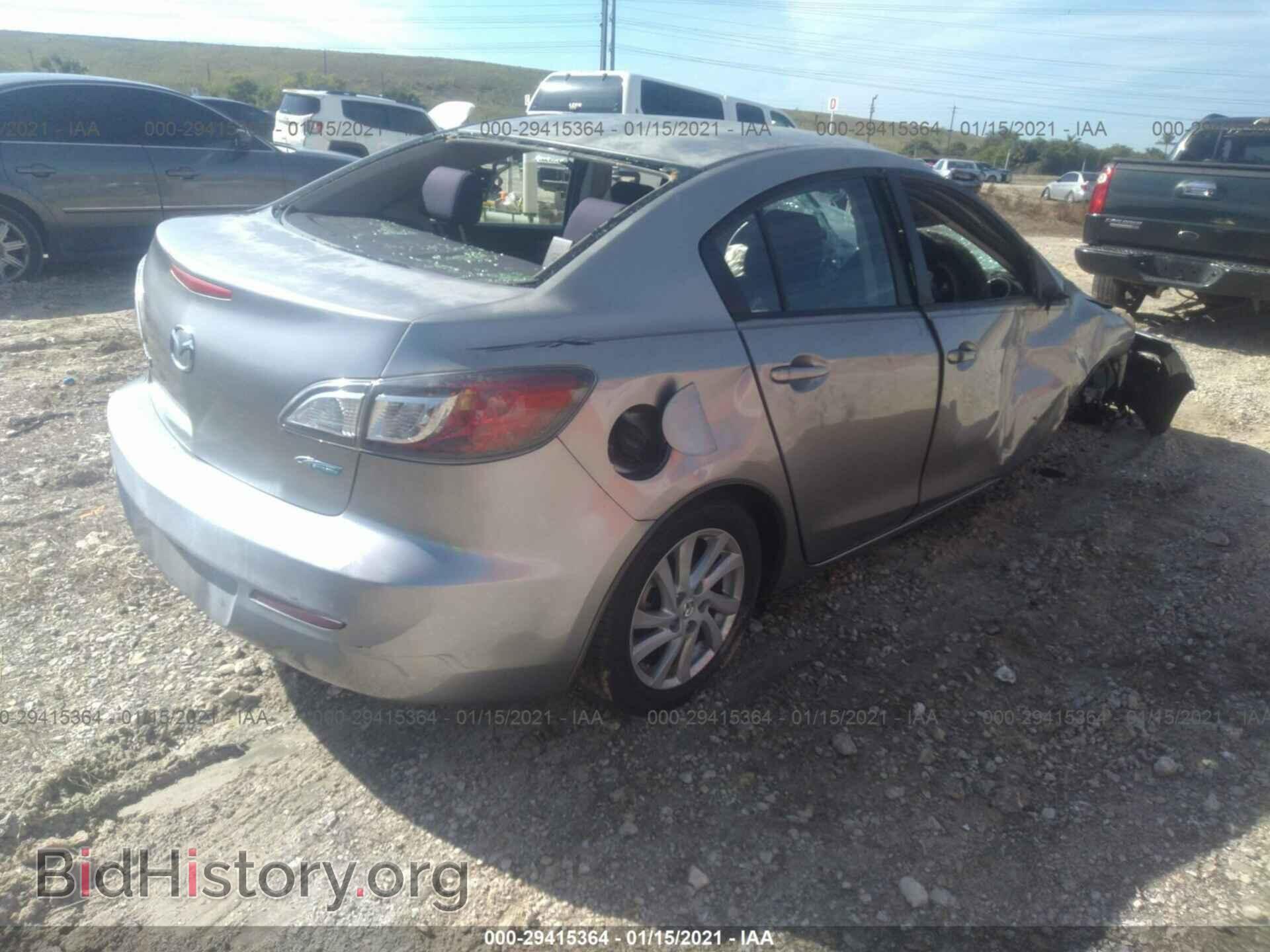 2012 MAZDA MAZDA3 - VIN: JM1BL1V76C1645844 - Фото 4
