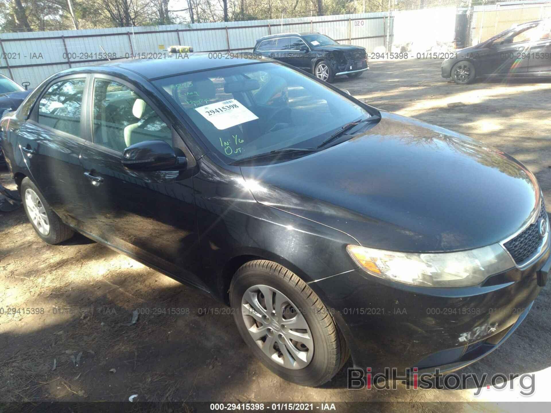 Photo KNAFU4A21C5569286 - KIA FORTE 2012