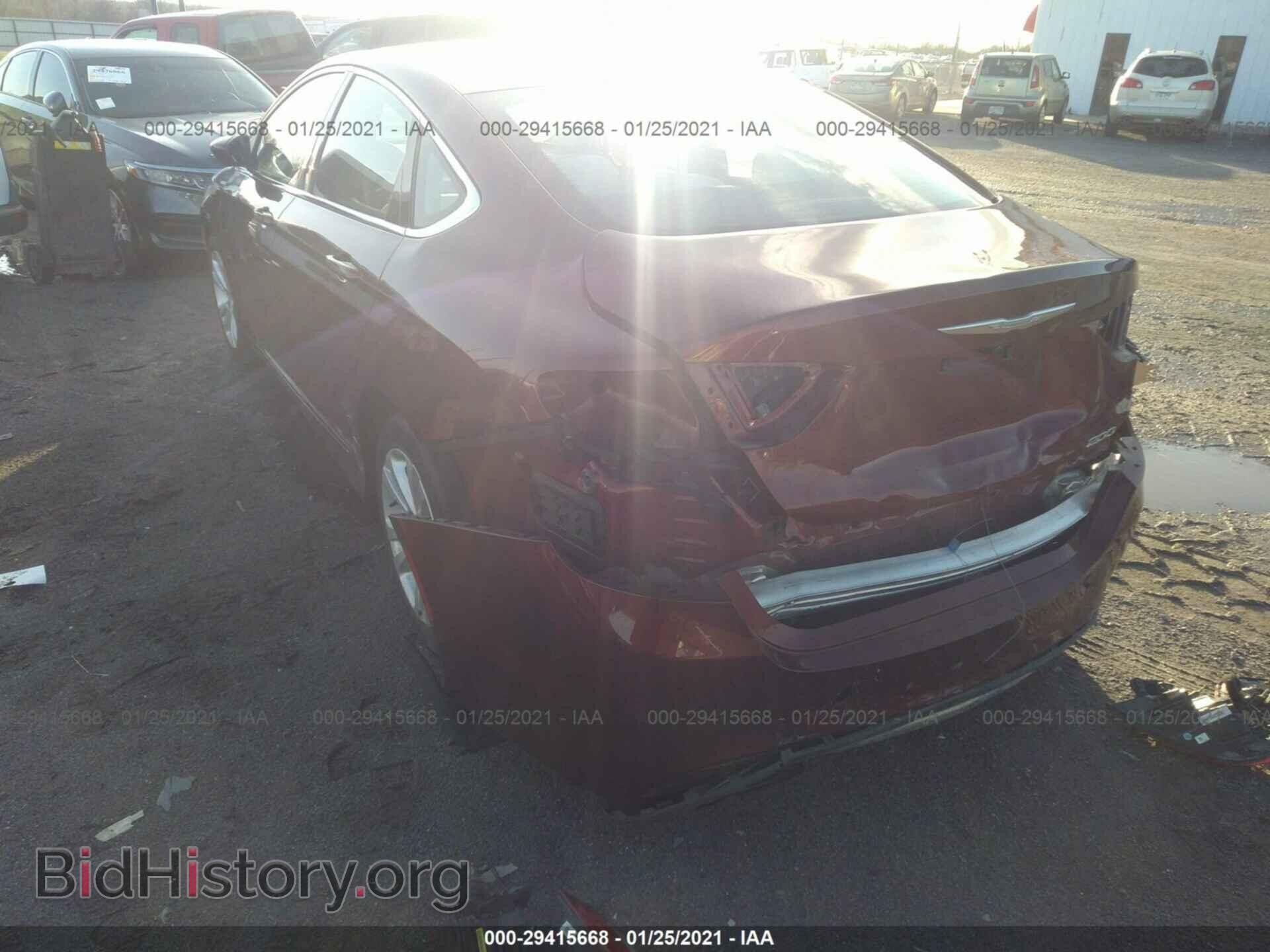 2016 CHRYSLER 200 - VIN: 1C3CCCAB1GN141747 - Фото 3