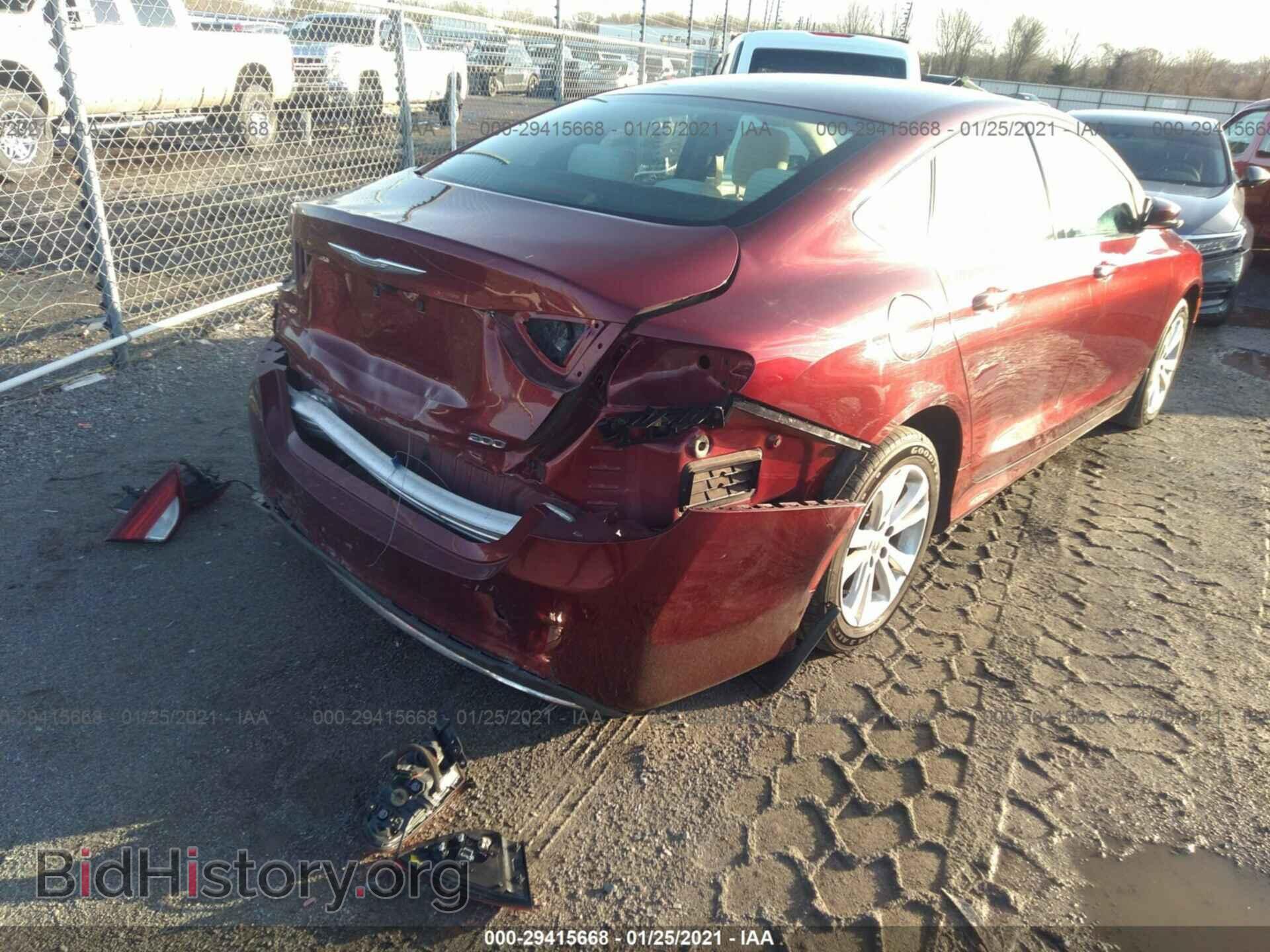 2016 CHRYSLER 200 - VIN: 1C3CCCAB1GN141747 - Фото 4