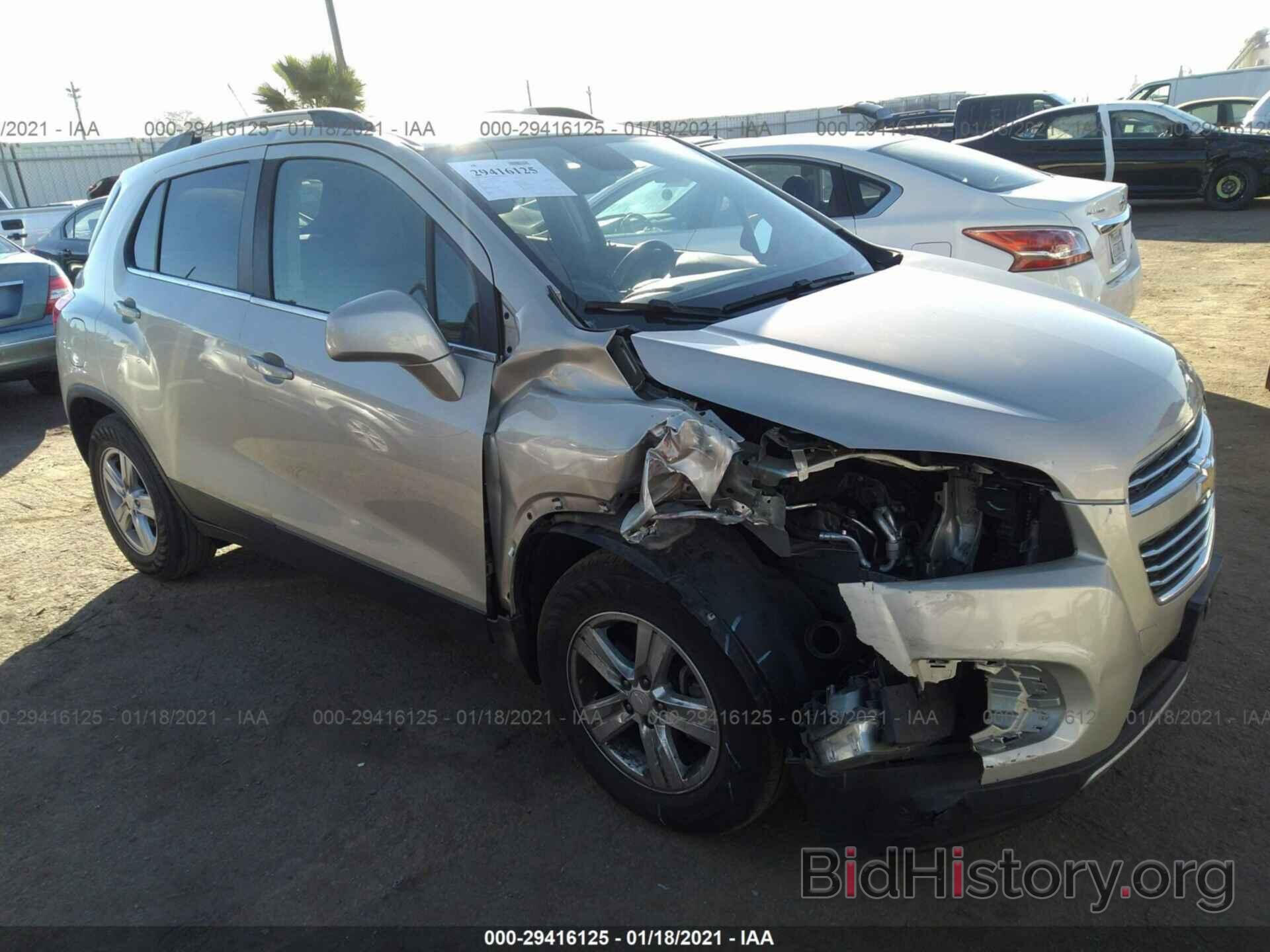 Photo 3GNCJLSB0GL268254 - CHEVROLET TRAX 2016