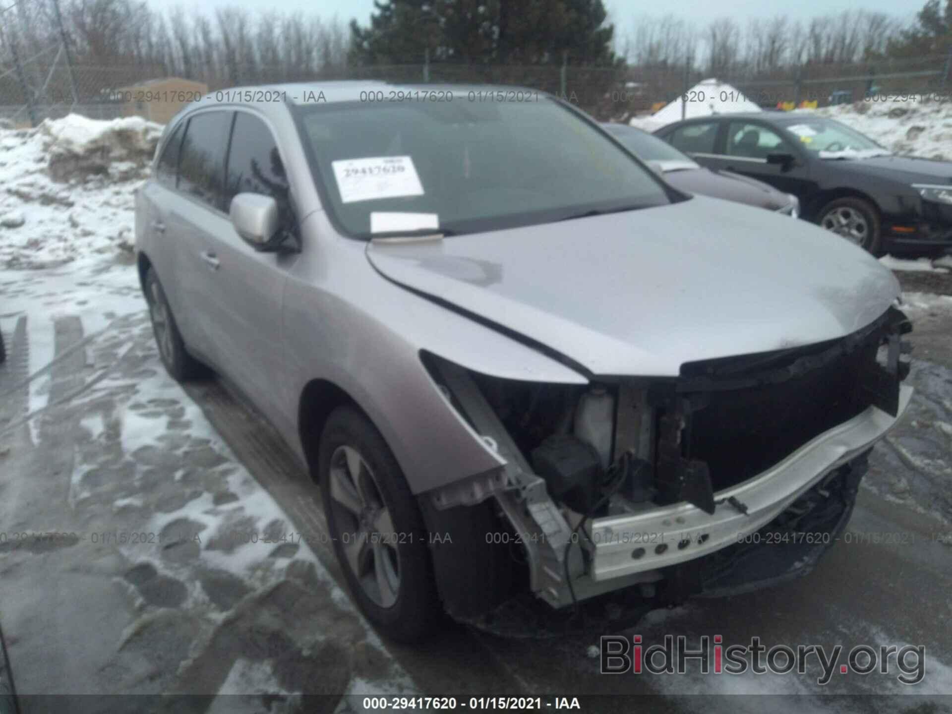 Фотография 5FRYD3H27EB006108 - ACURA MDX 2014