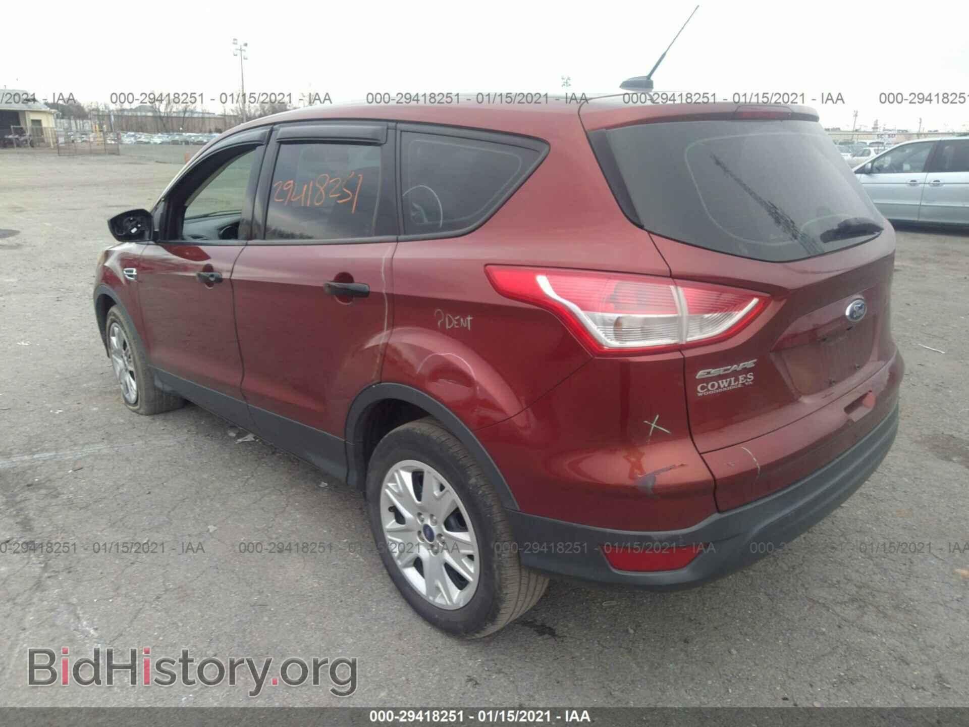 2014 FORD ESCAPE - VIN: 1FMCU0F71EUC42510 - Фото 3