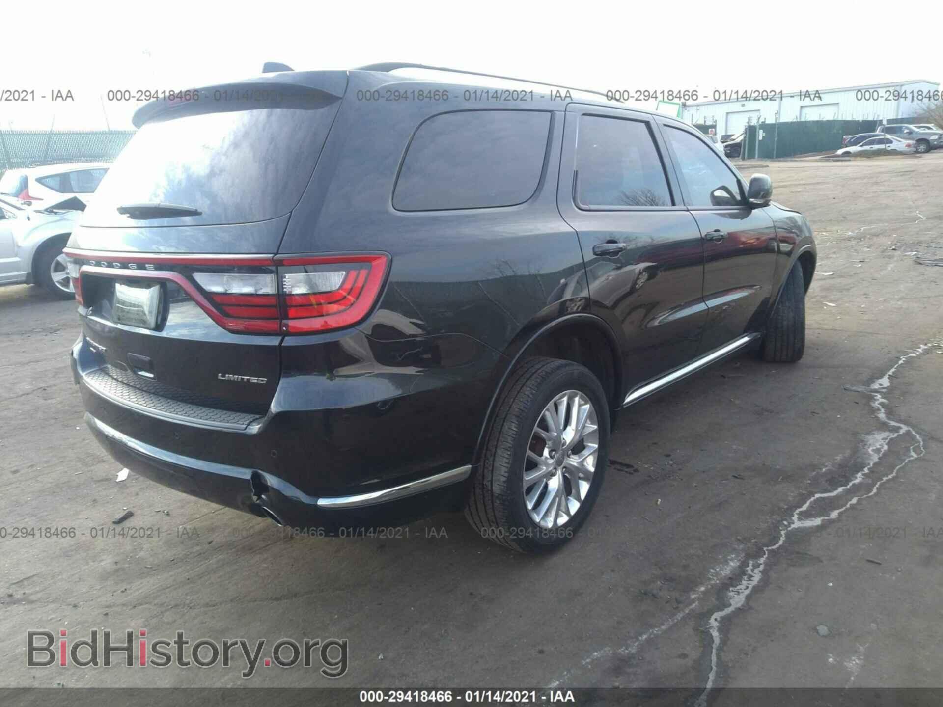 2016 DODGE DURANGO - VIN: 1C4RDJDG3GC419932 - Фото 4