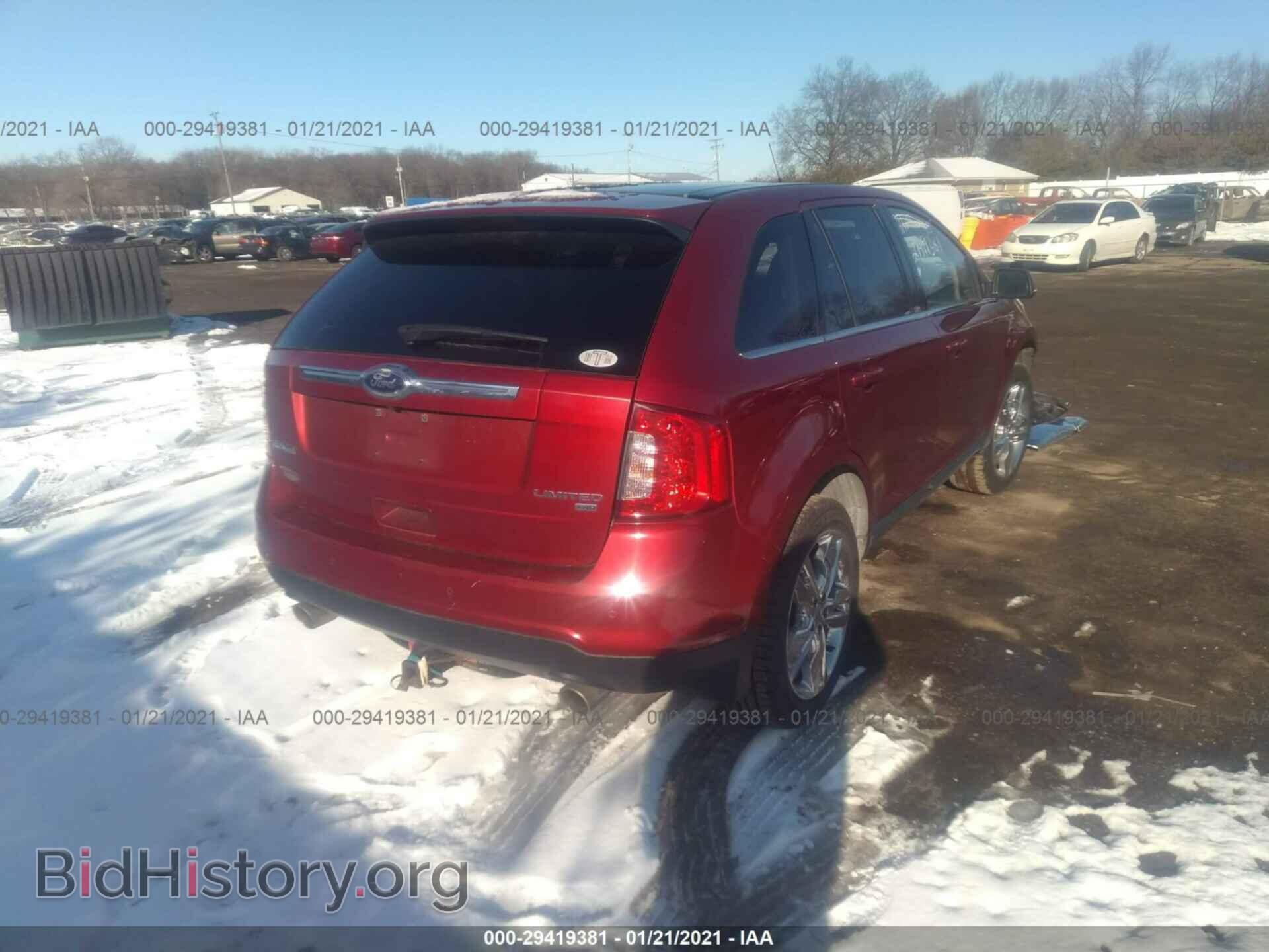 2013 FORD EDGE - VIN: 2FMDK4KC9DBA82840 - Фото 4