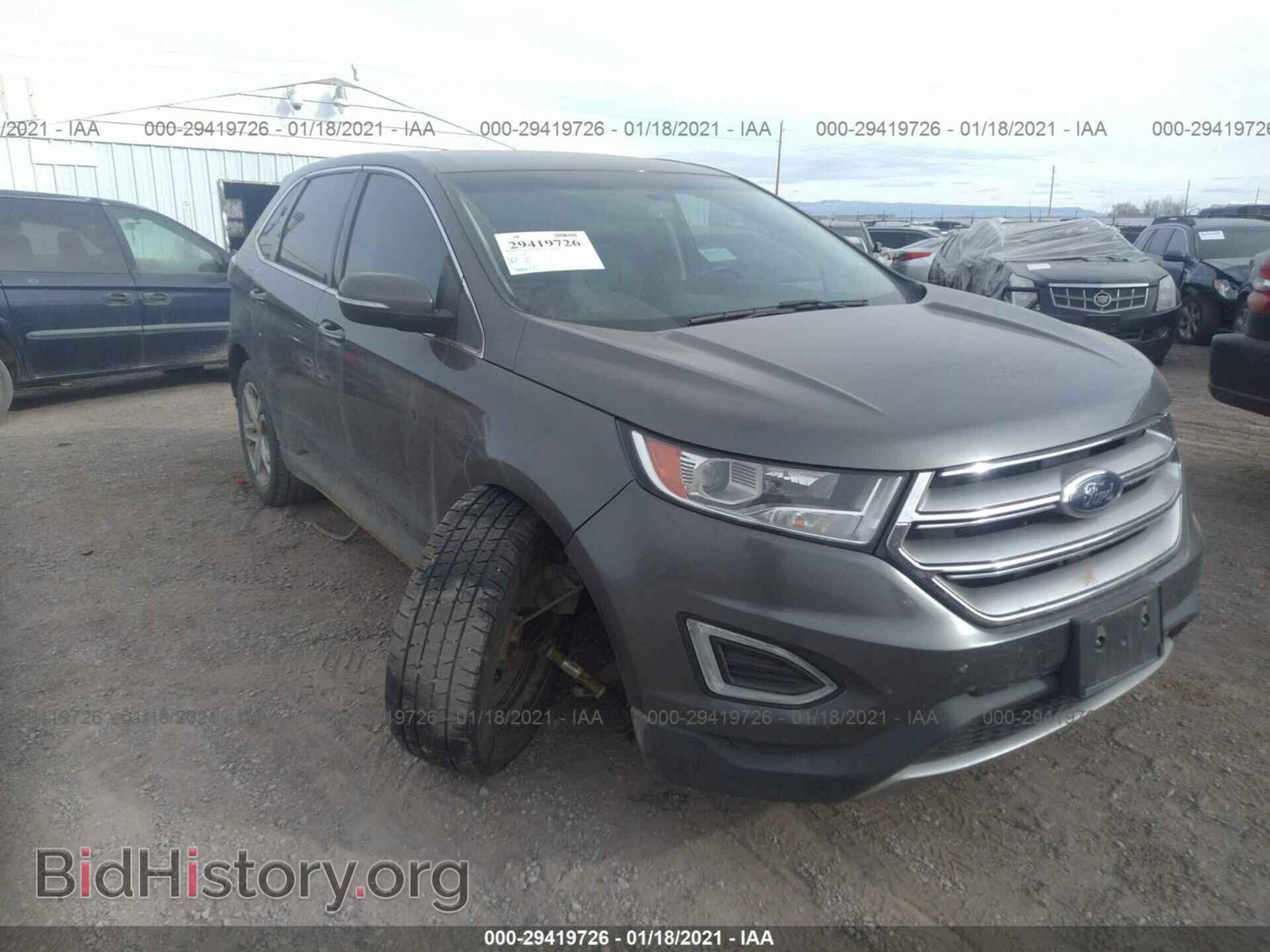 Фотография 2FMTK4K80FBC40251 - FORD EDGE 2015