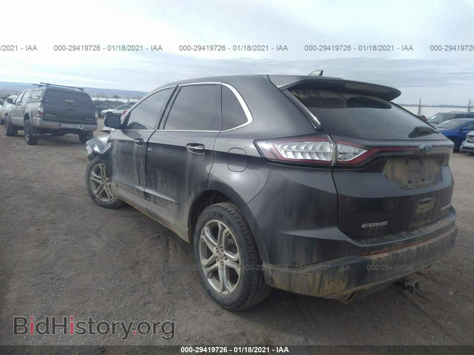 2015 FORD EDGE - VIN: 2FMTK4K80FBC40251 - Фото 3