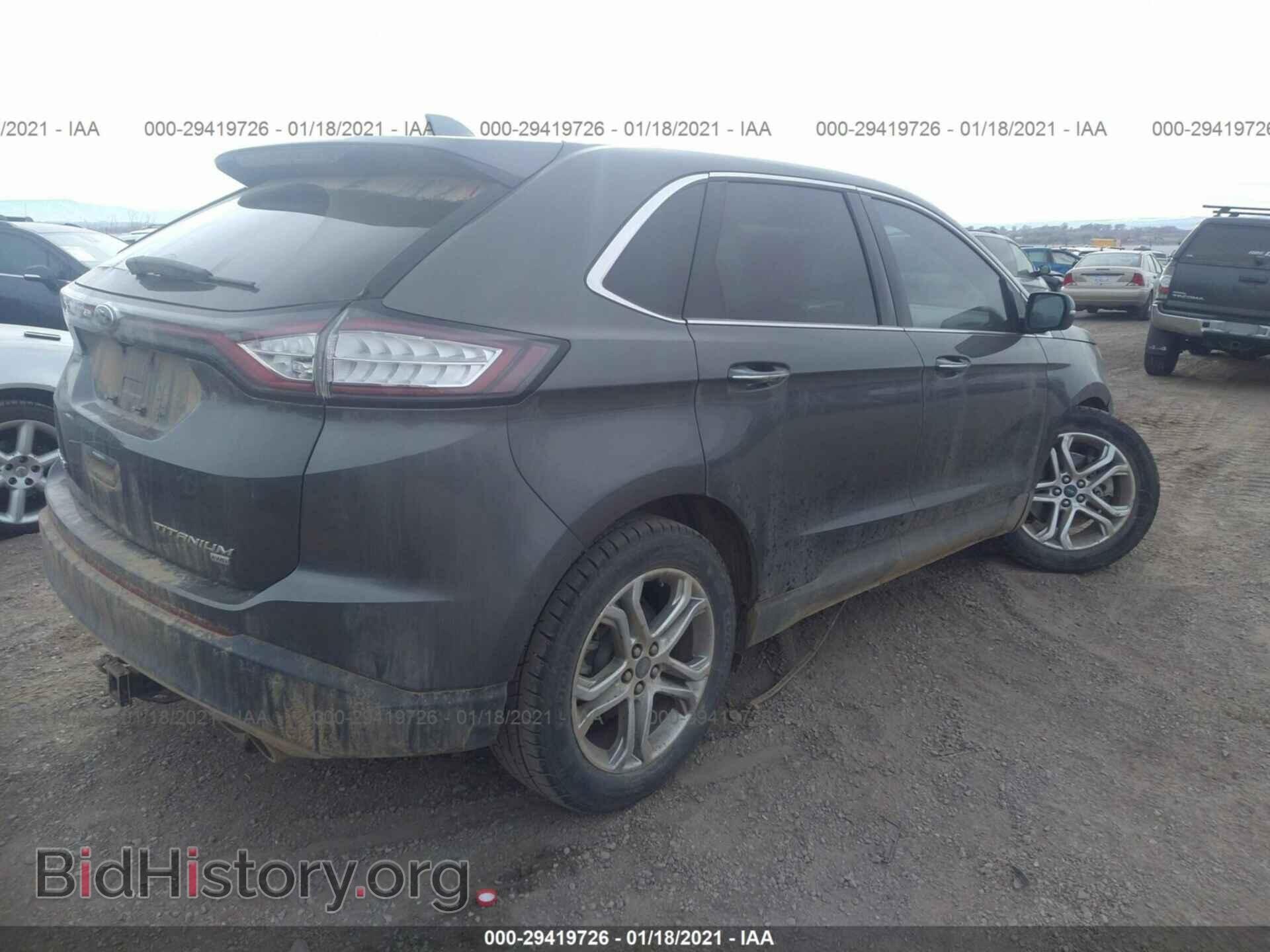 2015 FORD EDGE - VIN: 2FMTK4K80FBC40251 - Фото 4