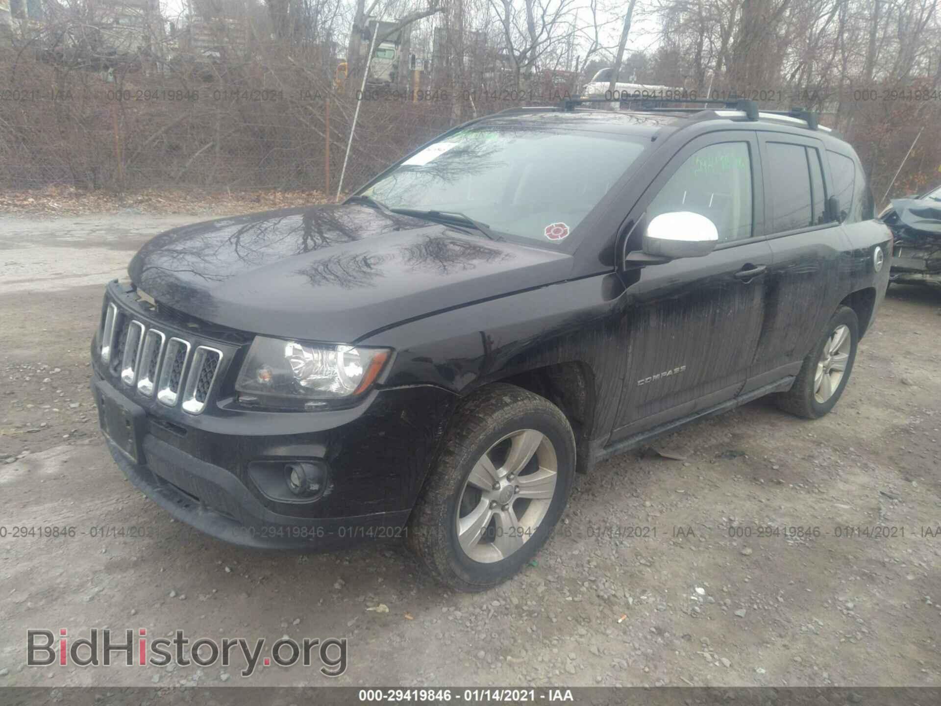2017 JEEP COMPASS - VIN: 1C4NJDBB6HD176337 - Фото 2