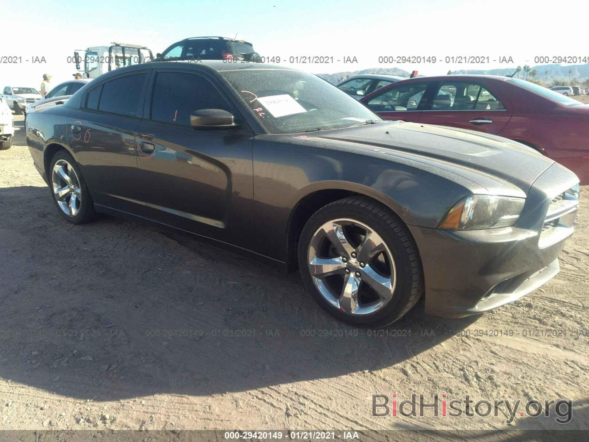 Photo 2C3CDXHG9EH165953 - DODGE CHARGER 2014