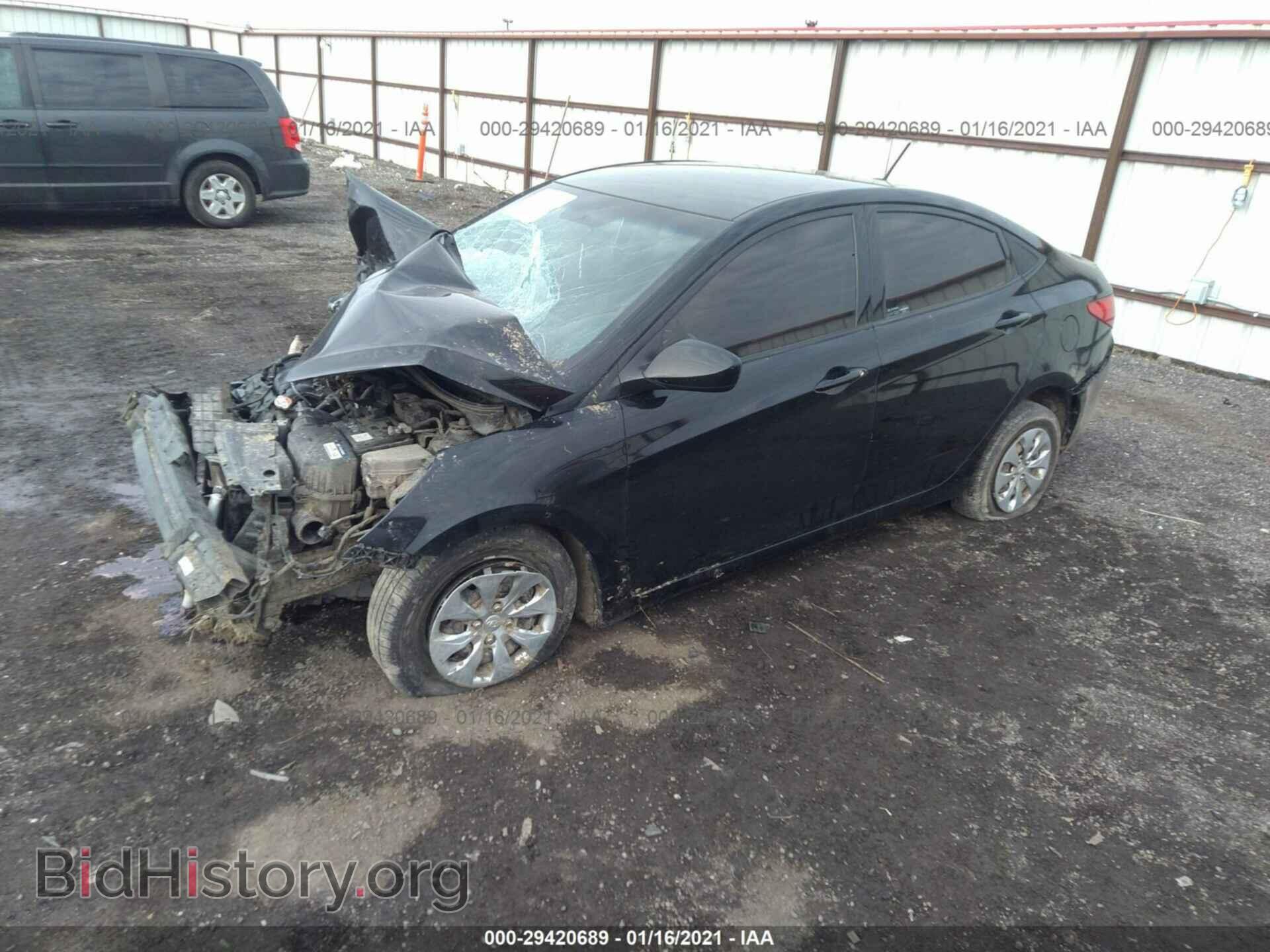 2016 HYUNDAI ACCENT - VIN: KMHCT4AE6GU021133 - Фото 2