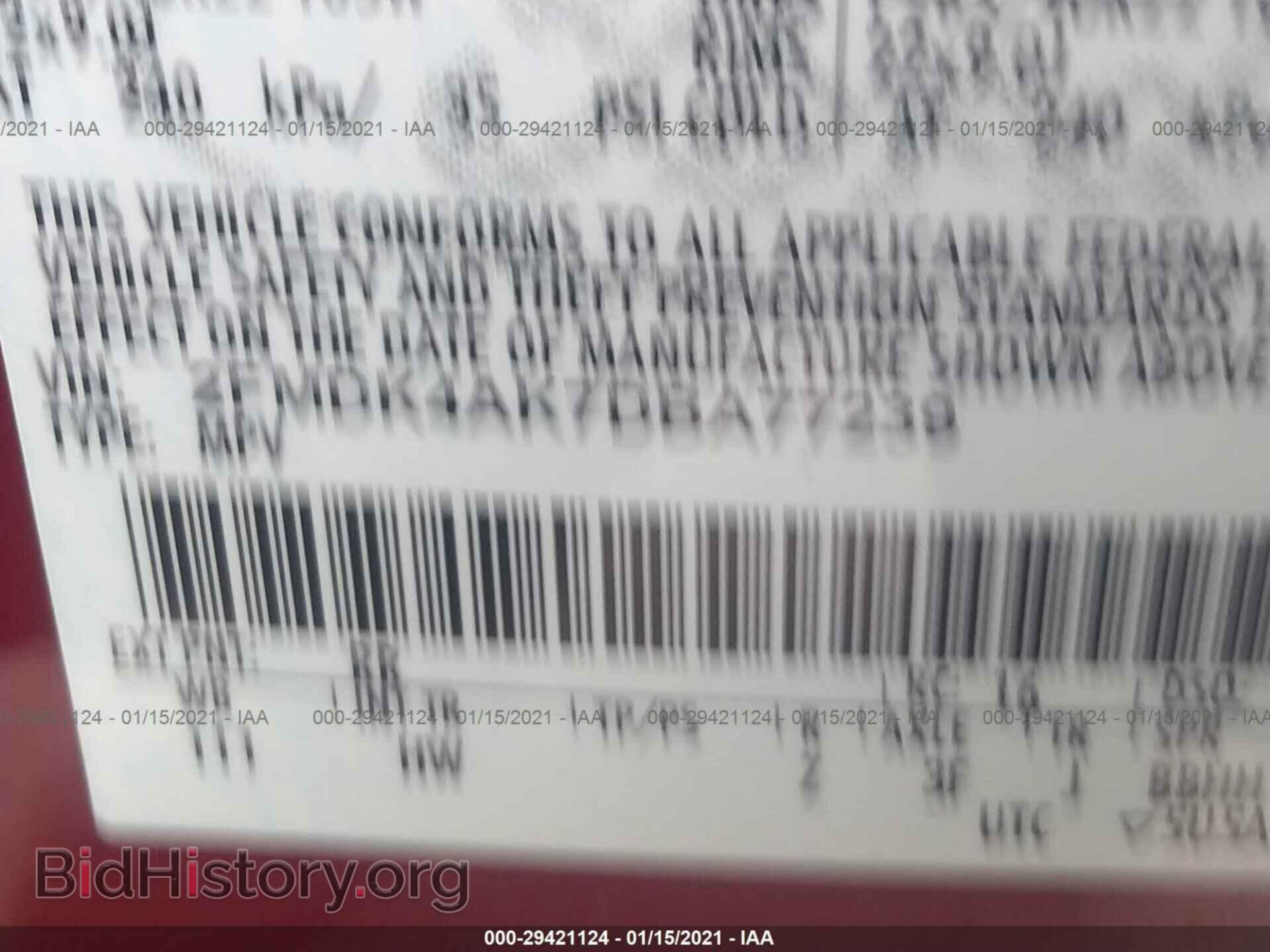 2013 FORD EDGE - VIN: 2FMDK4AK7DBA77239 - Фото 9