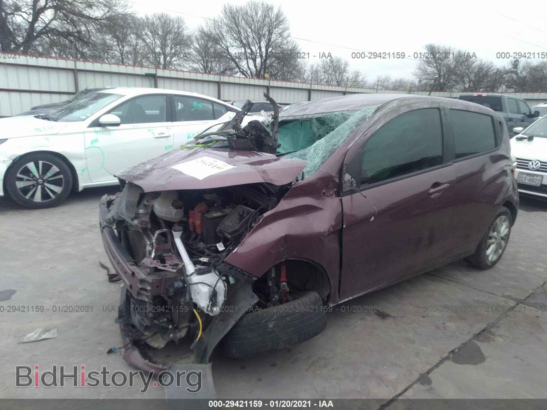 2019 CHEVROLET SPARK - VIN: KL8CD6SA8KC821657 - Фото 2