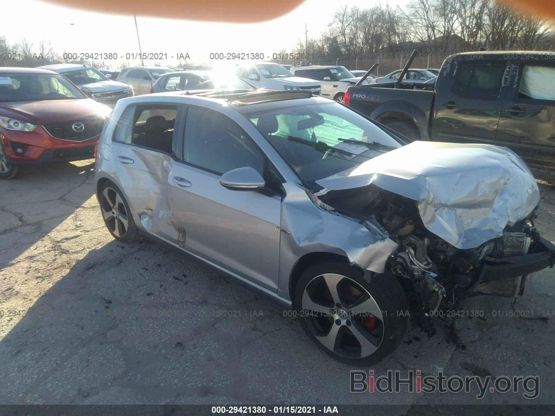 Photo 3VW4T7AU9GM015538 - VOLKSWAGEN GOLF GTI 2016