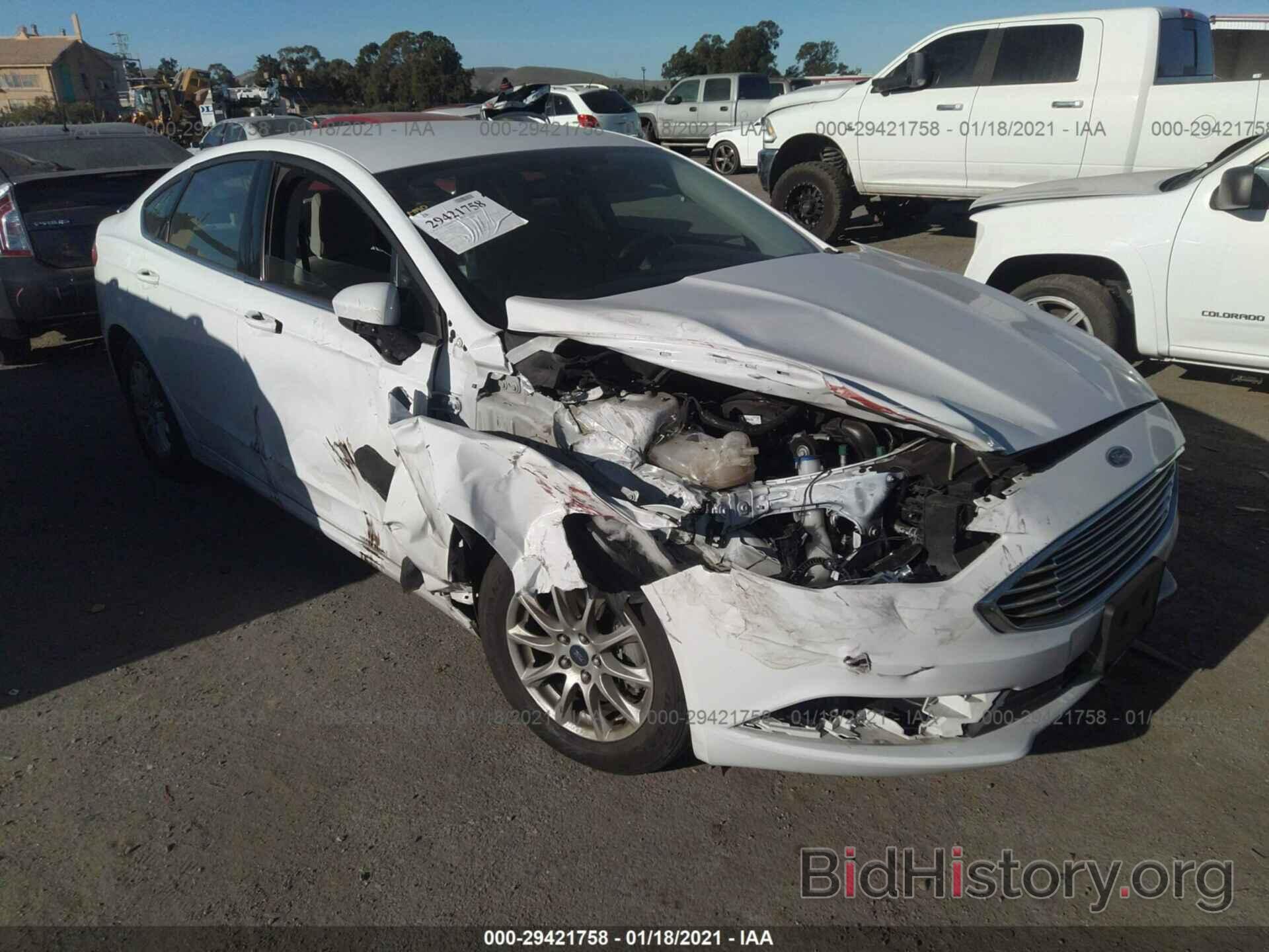 Photo 3FA6P0G78HR280423 - FORD FUSION 2017