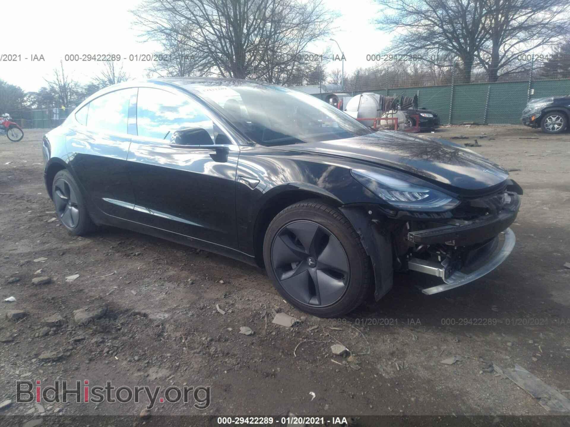 Photo 5YJ3E1EA2KF313240 - TESLA MODEL 3 2019