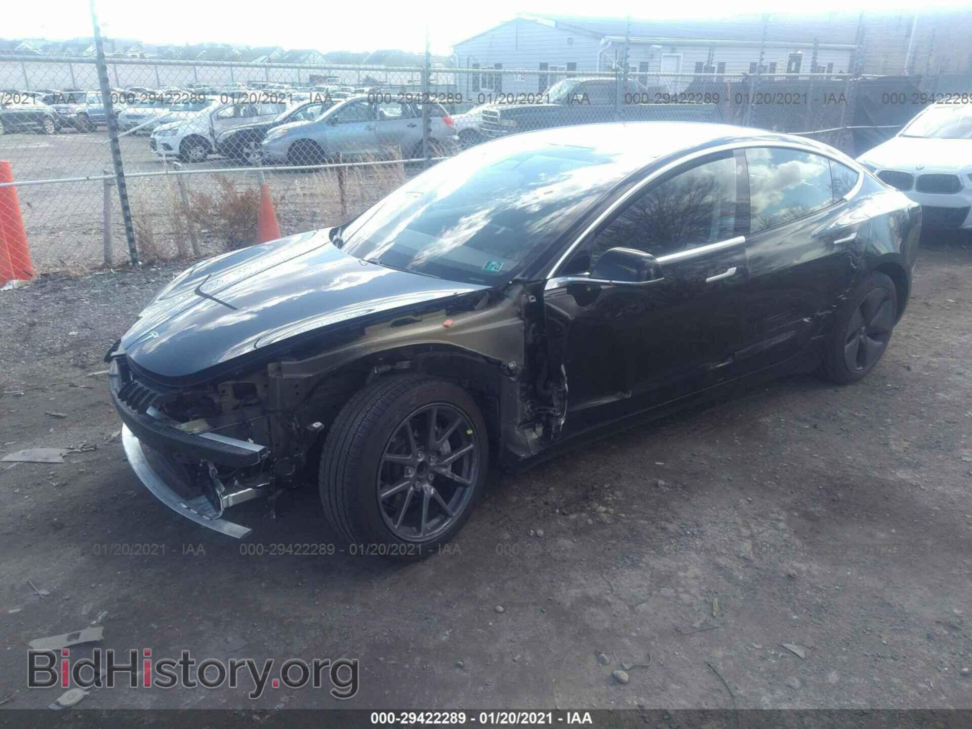 2019 TESLA MODEL 3 - VIN: 5YJ3E1EA2KF313240 - Фото 2