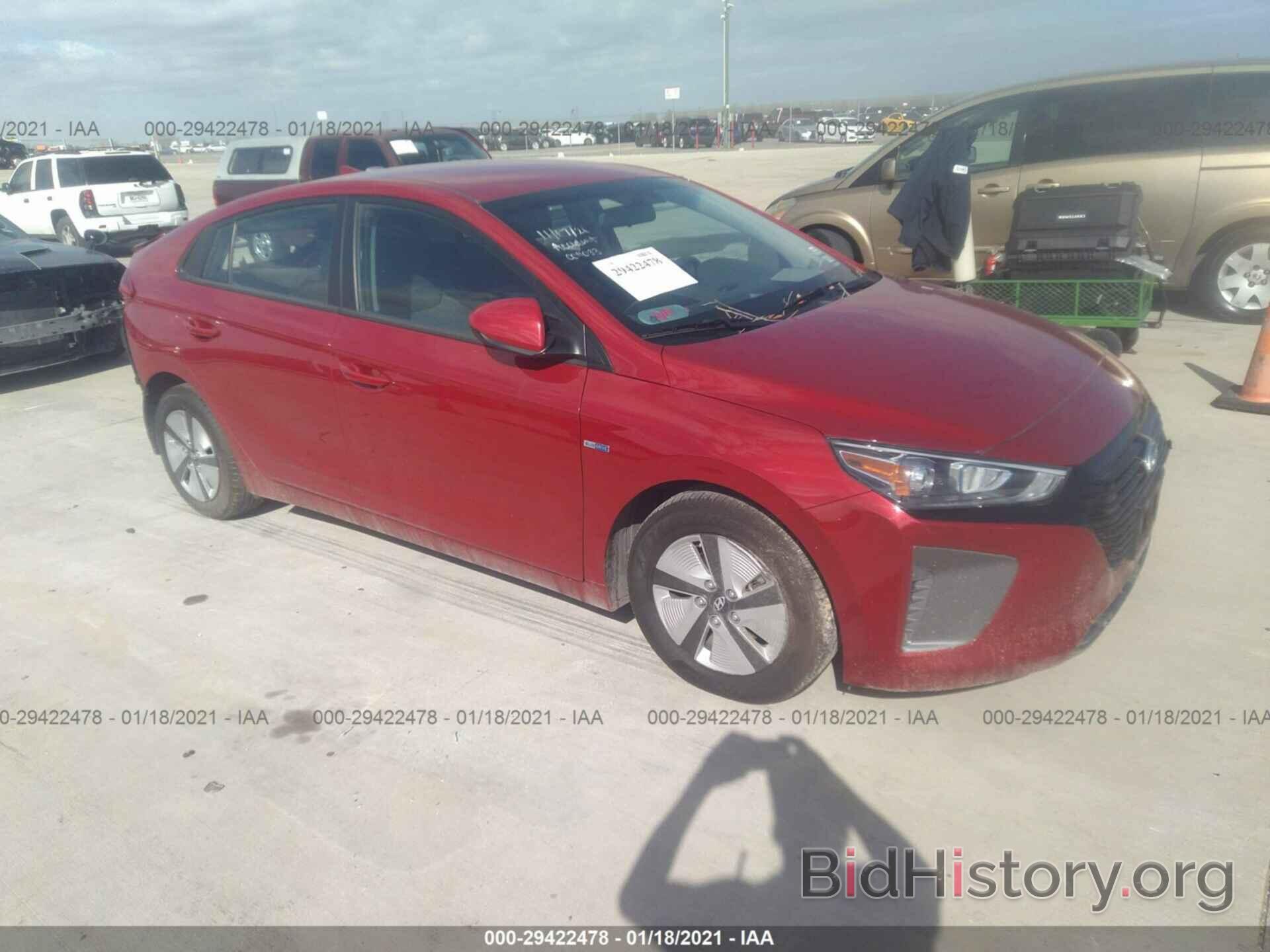 Photo KMHC65LC7KU165999 - HYUNDAI IONIQ HYBRID 2019