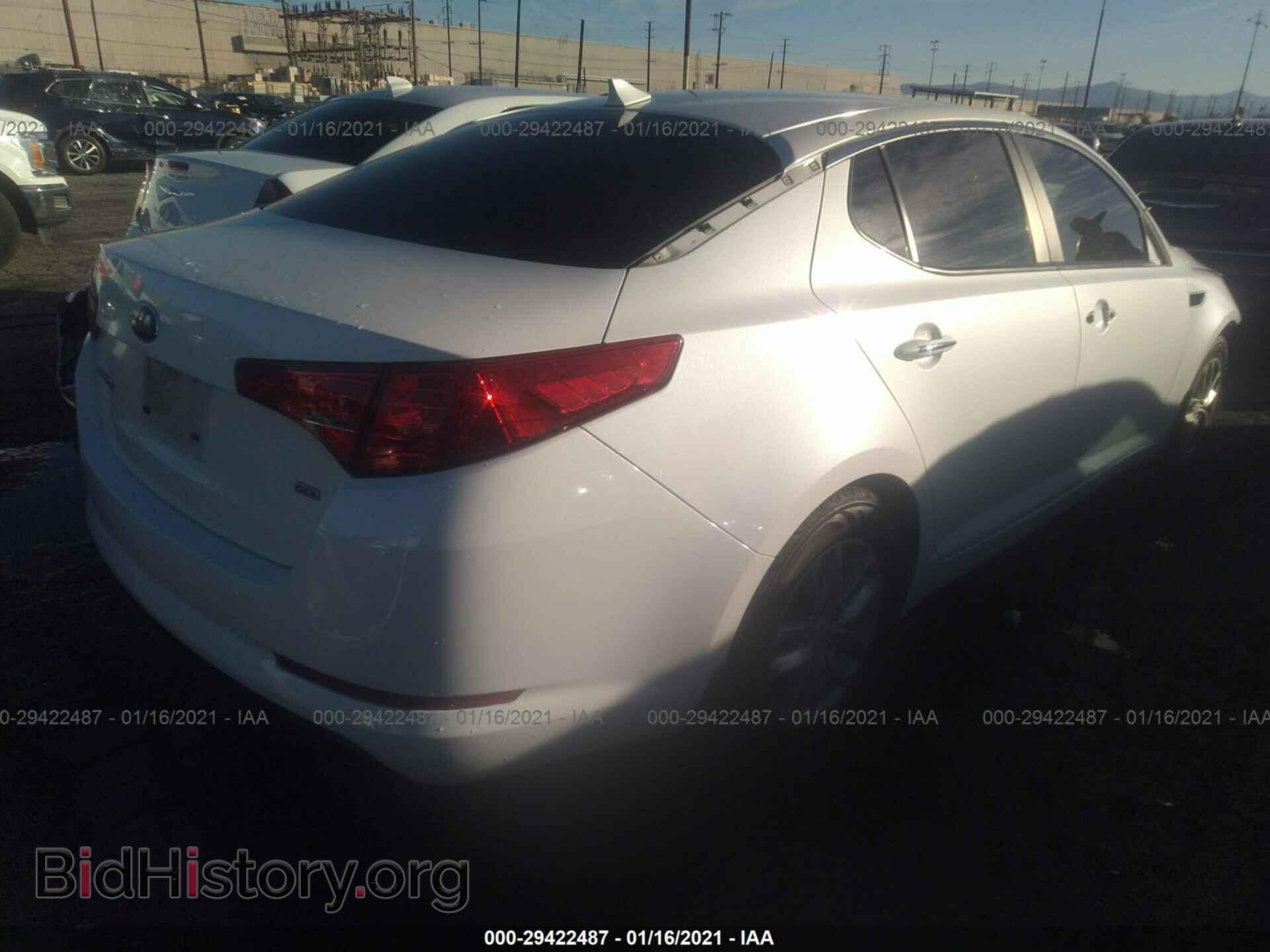 2013 KIA OPTIMA - VIN: KNAGM4A70D5442157 - Фото 4