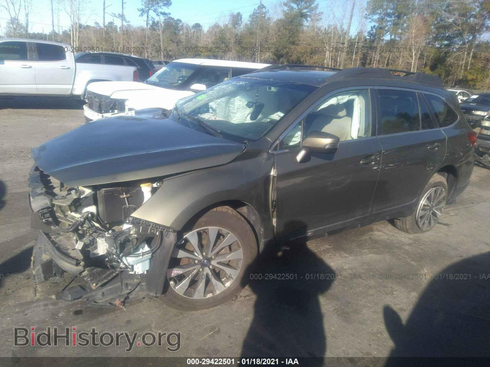 2017 SUBARU OUTBACK - VIN: 4S4BSANC6H3424459 - Фото 2