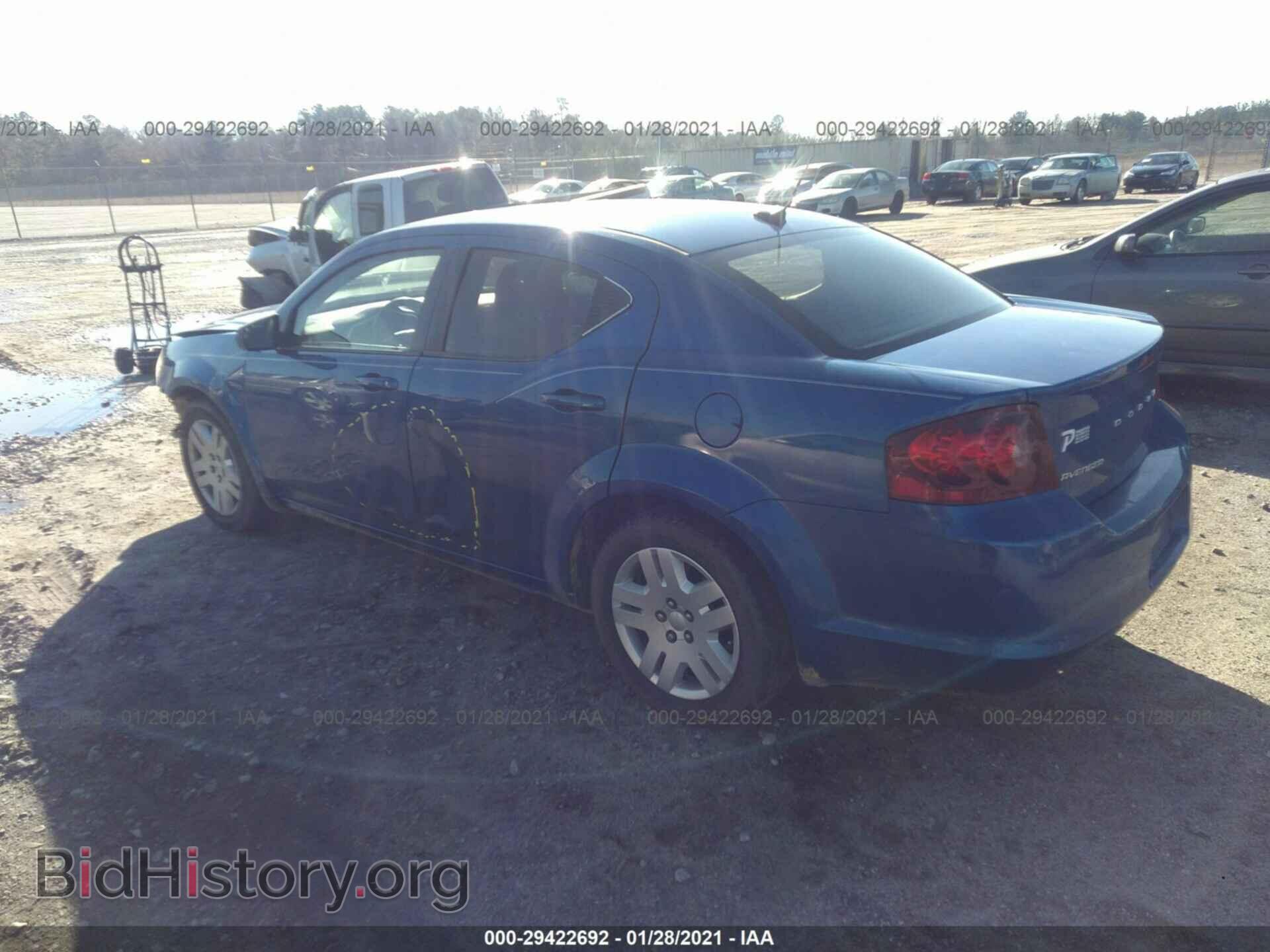 2013 DODGE AVENGER - VIN: 1C3CDZAB3DN628296 - Фото 3