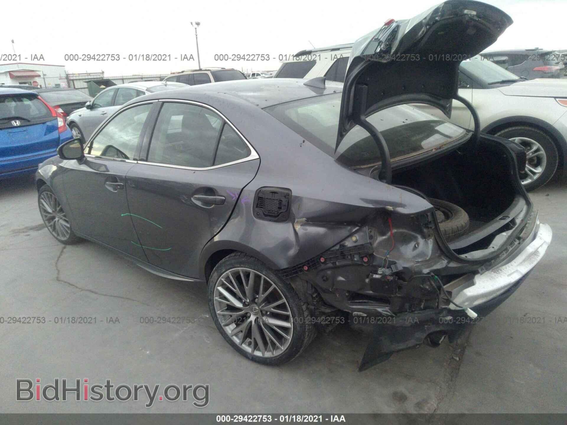 2014 LEXUS IS 250 - VIN: JTHBF1D26E5030010 - Фото 3