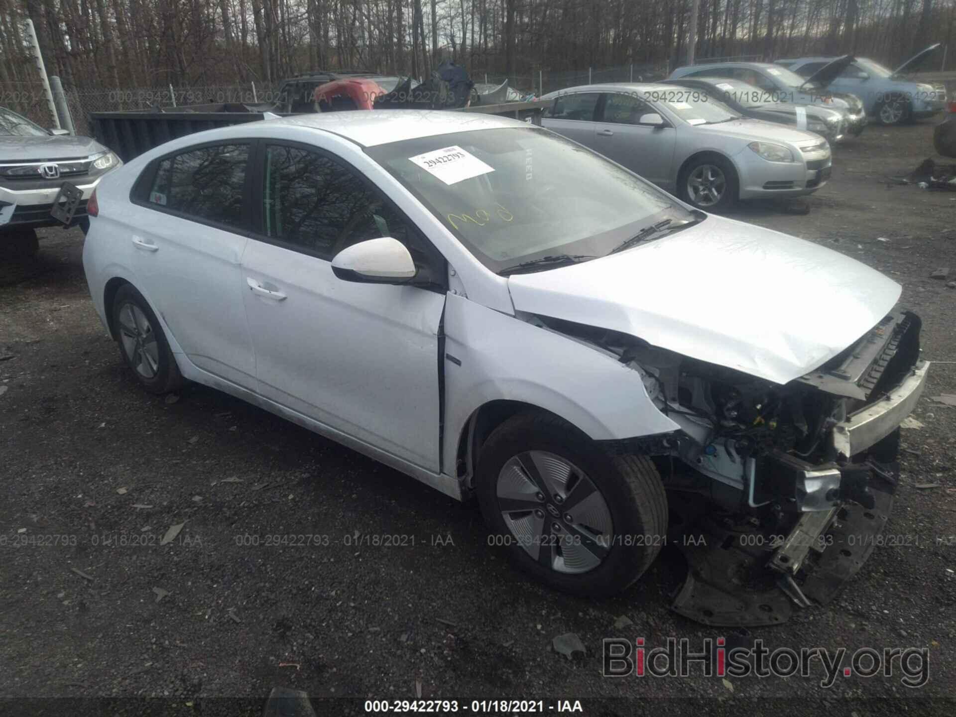 Photo KMHC65LC2KU166879 - HYUNDAI IONIQ HYBRID 2019