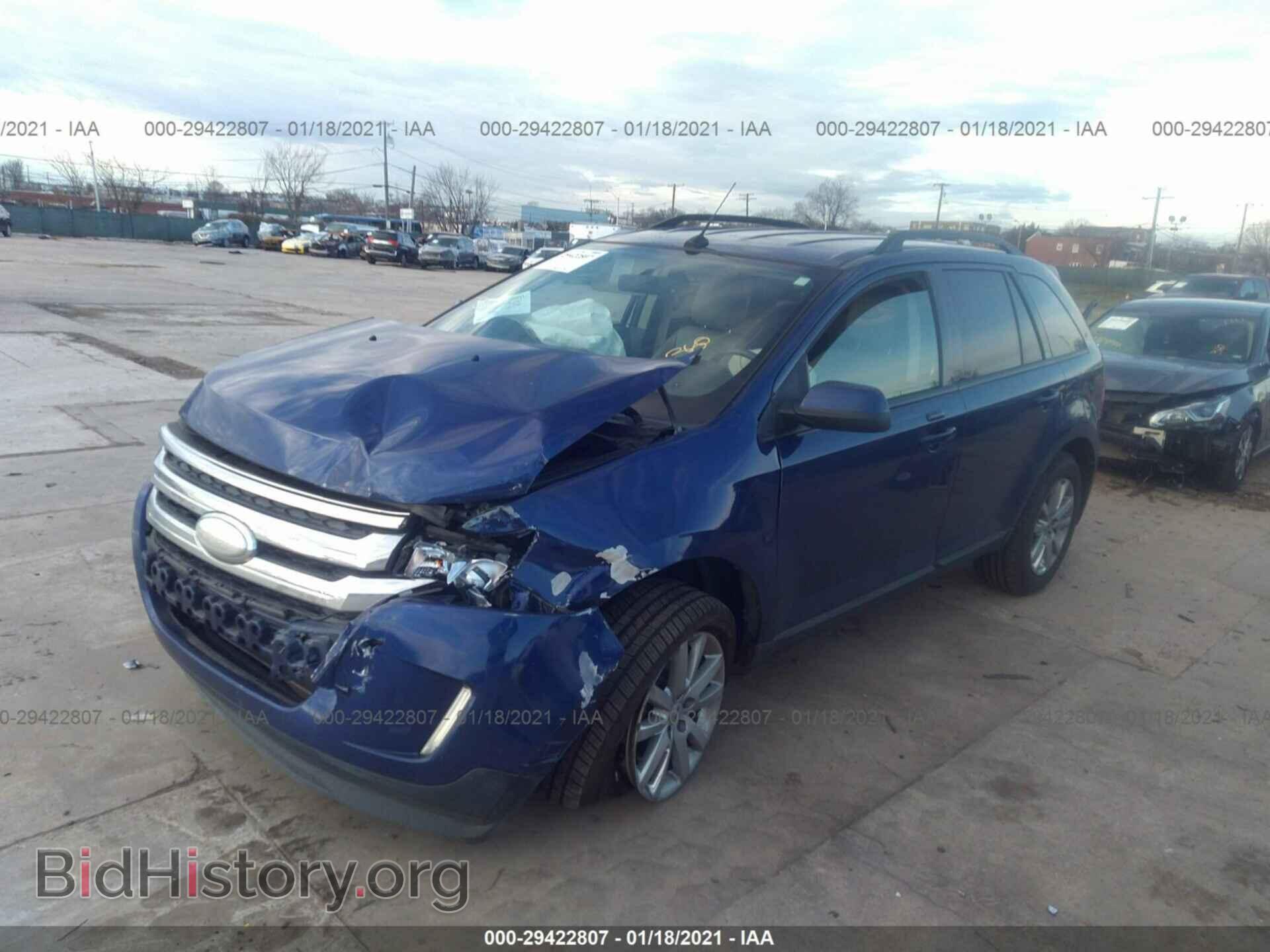 2013 FORD EDGE - VIN: 2FMDK3JC3DBB42185 - Фото 2