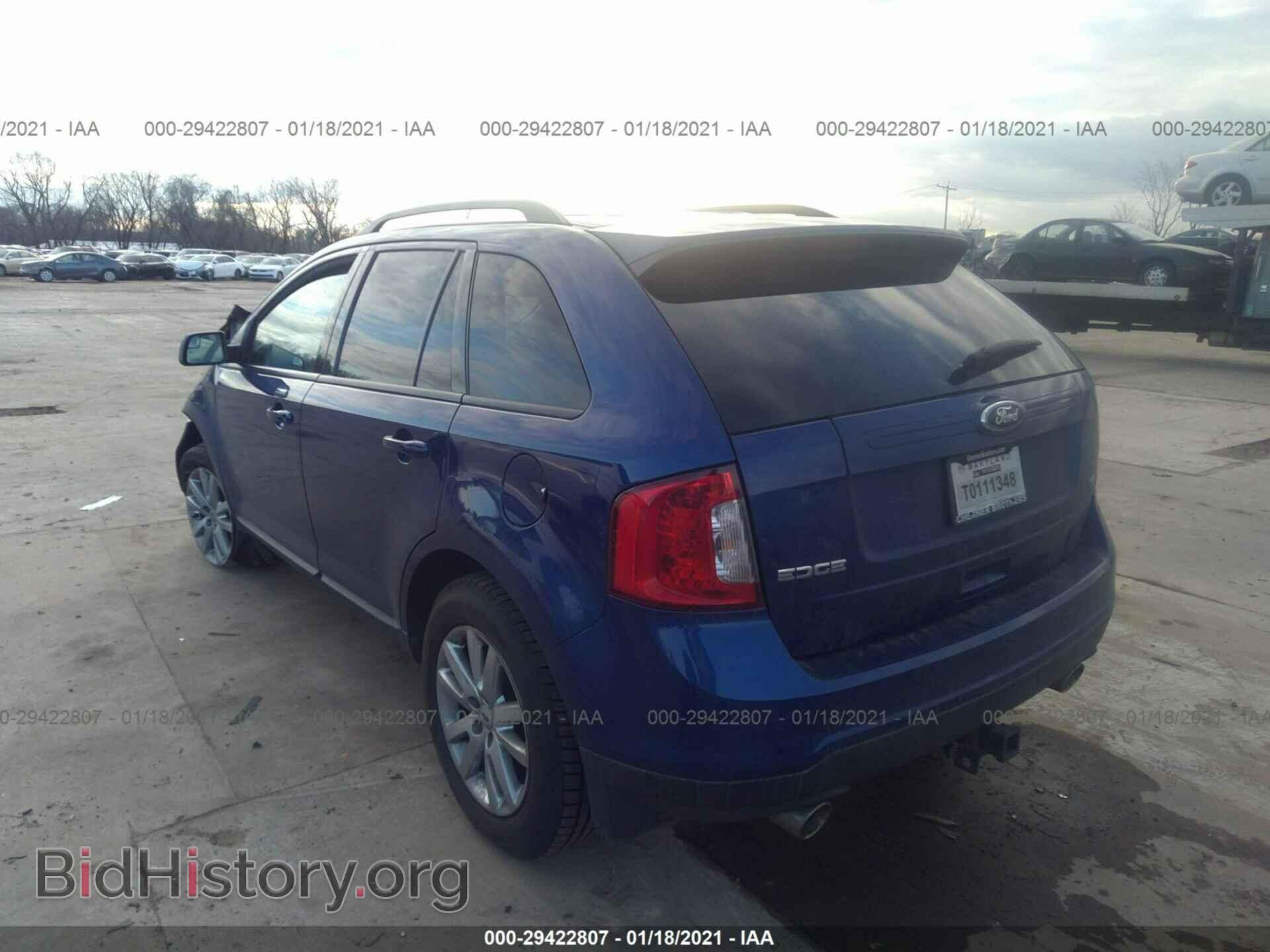 2013 FORD EDGE - VIN: 2FMDK3JC3DBB42185 - Фото 3